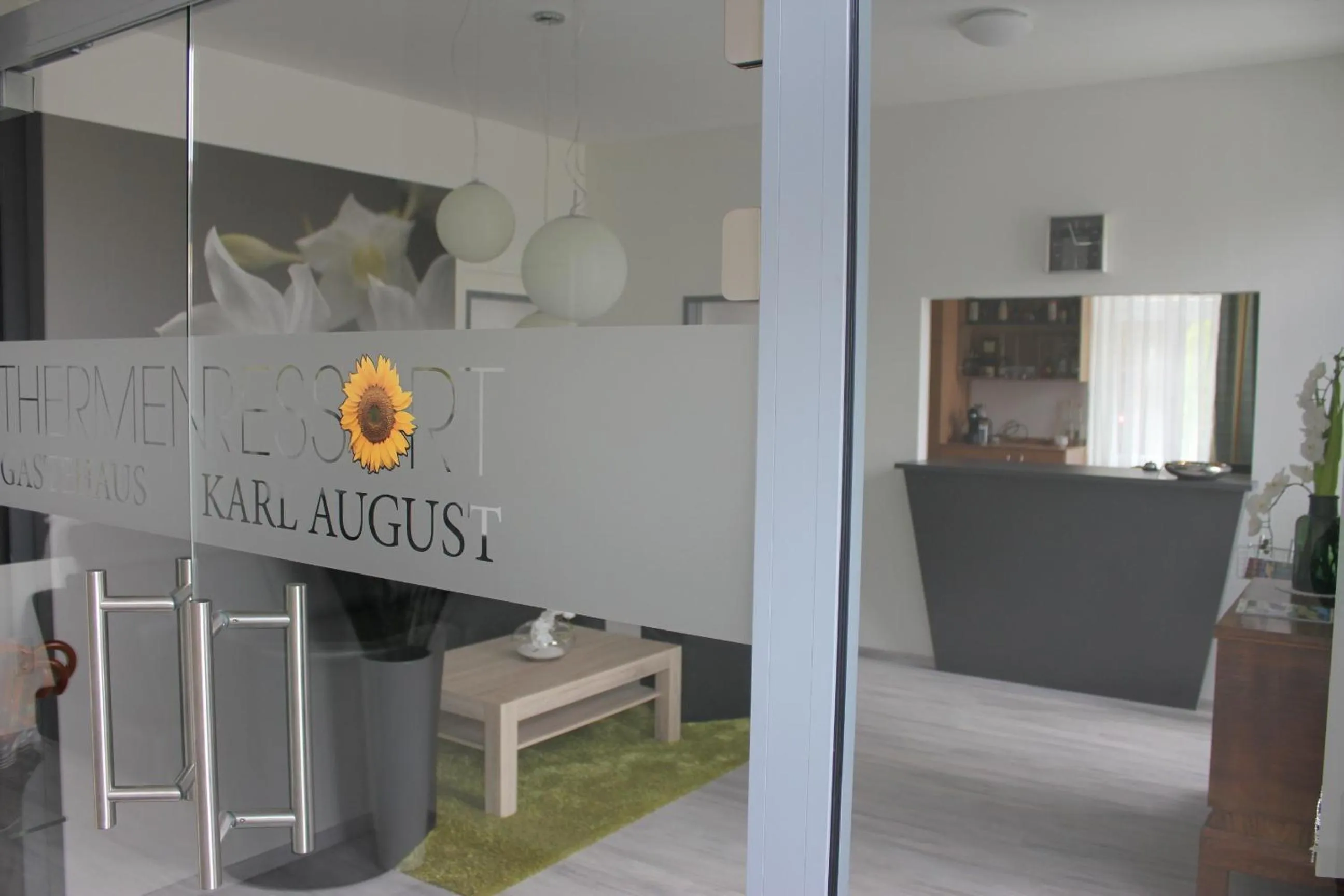 Lobby or reception in Gästehaus Karl August