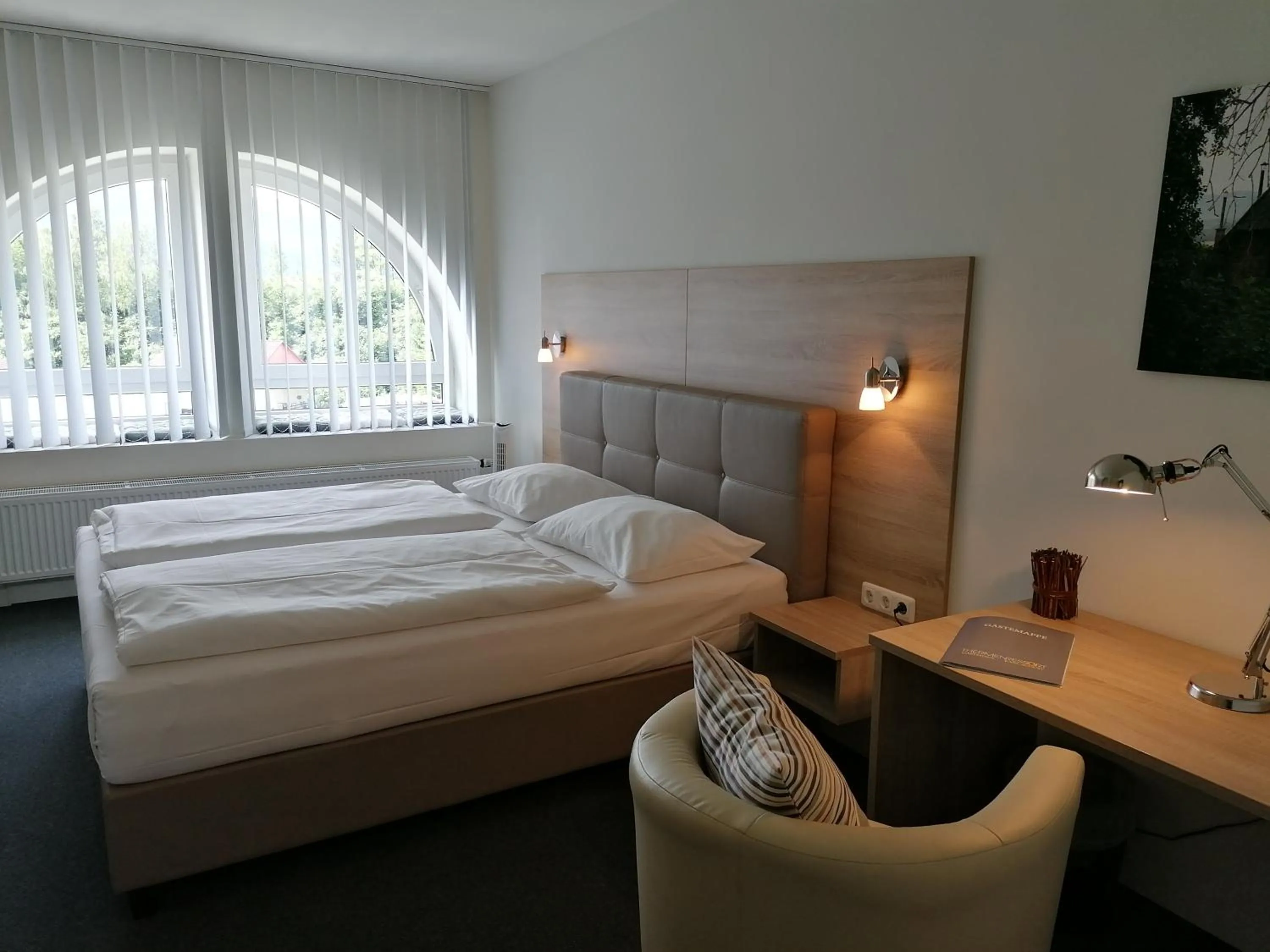 Bed in Gästehaus Karl August