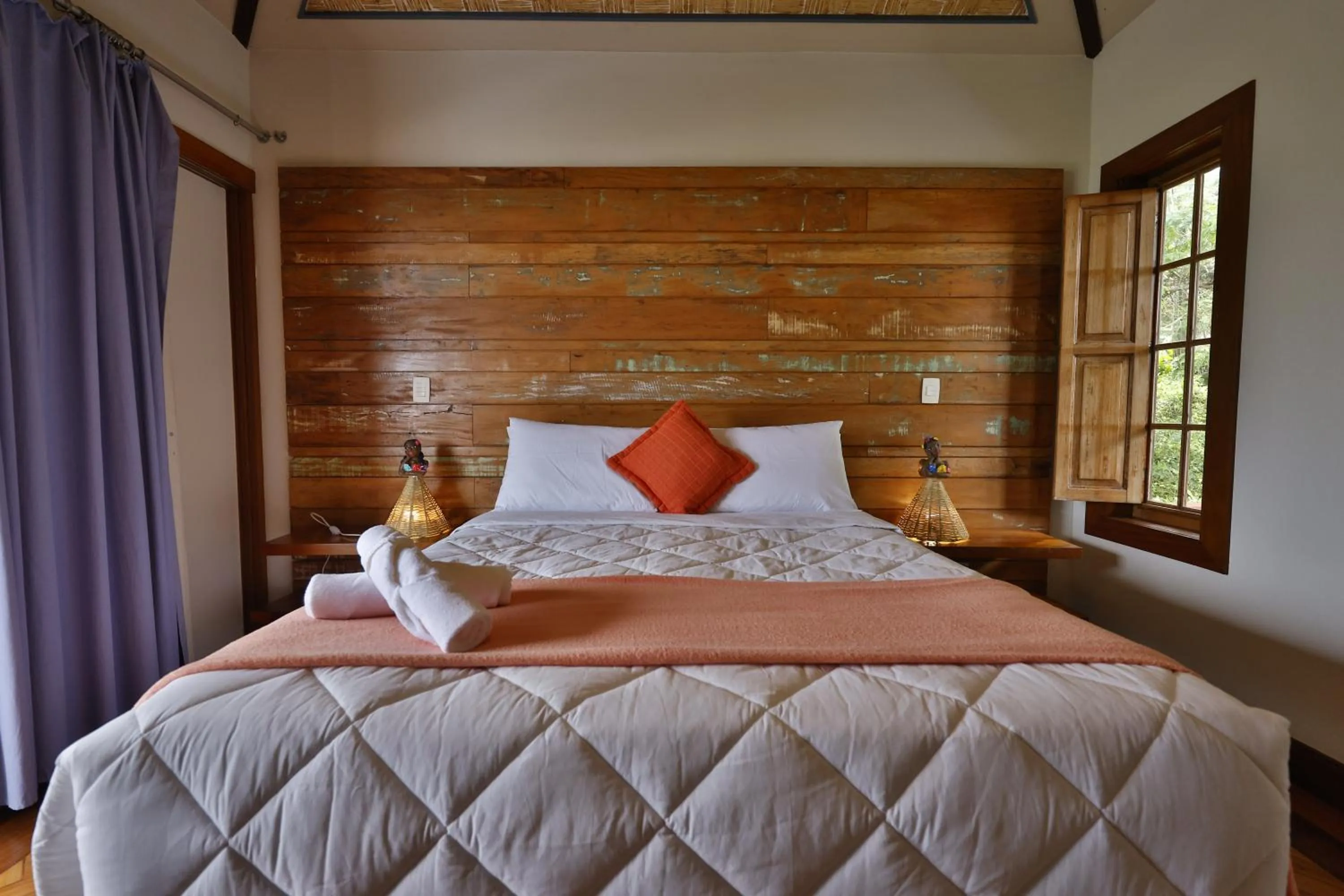 Bed in Cliffside Boutique Hotel