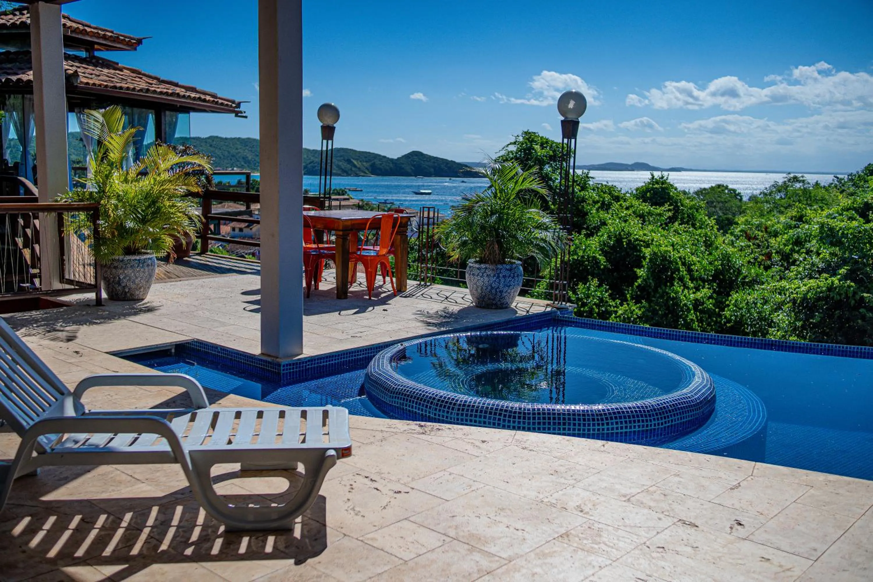 Bird's eye view in Cliffside Boutique Hotel