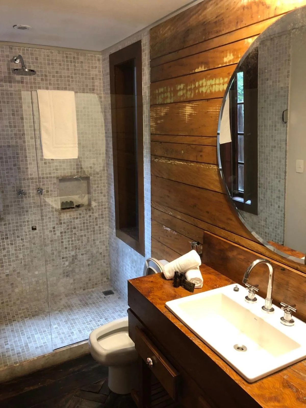 Shower in Cliffside Boutique Hotel