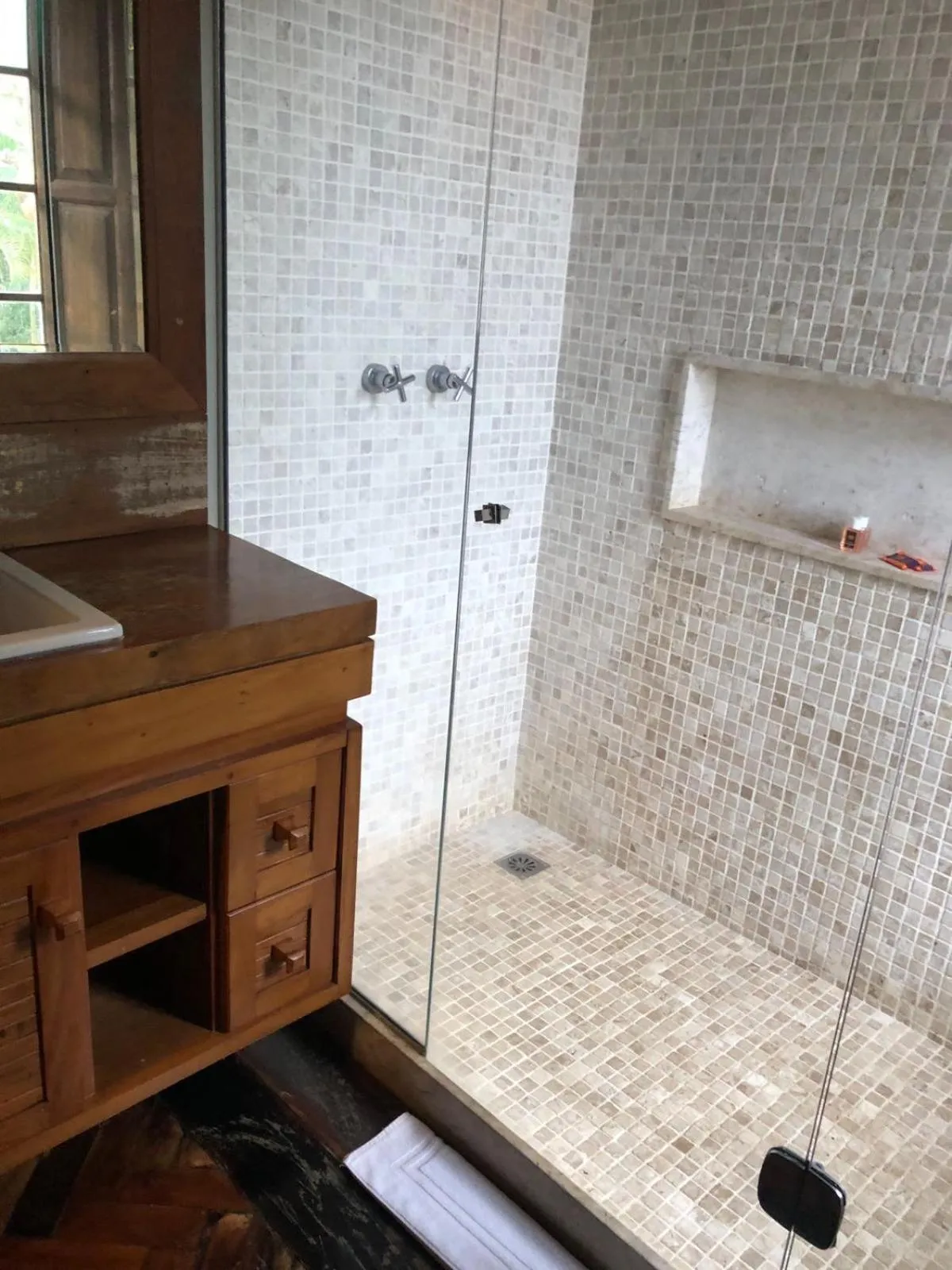 Shower in Cliffside Boutique Hotel