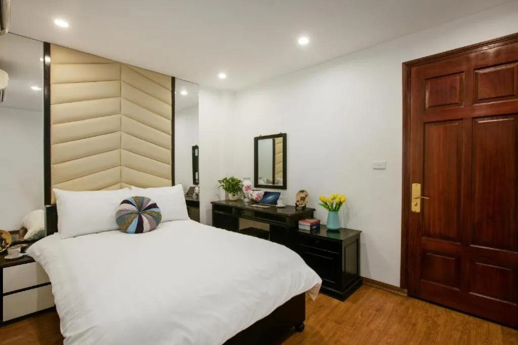 Bed in Splendid Holiday Hotel Spa