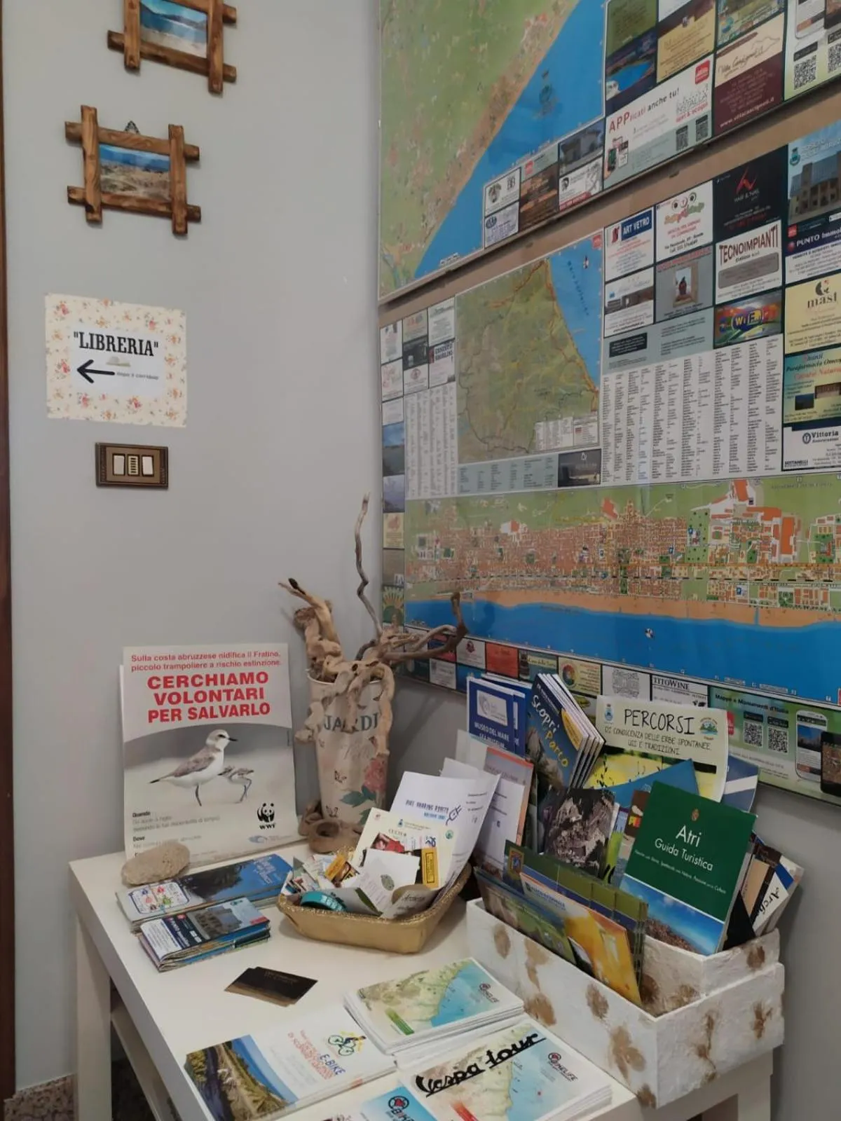 Lobby or reception in B&B La Casa di Angelica