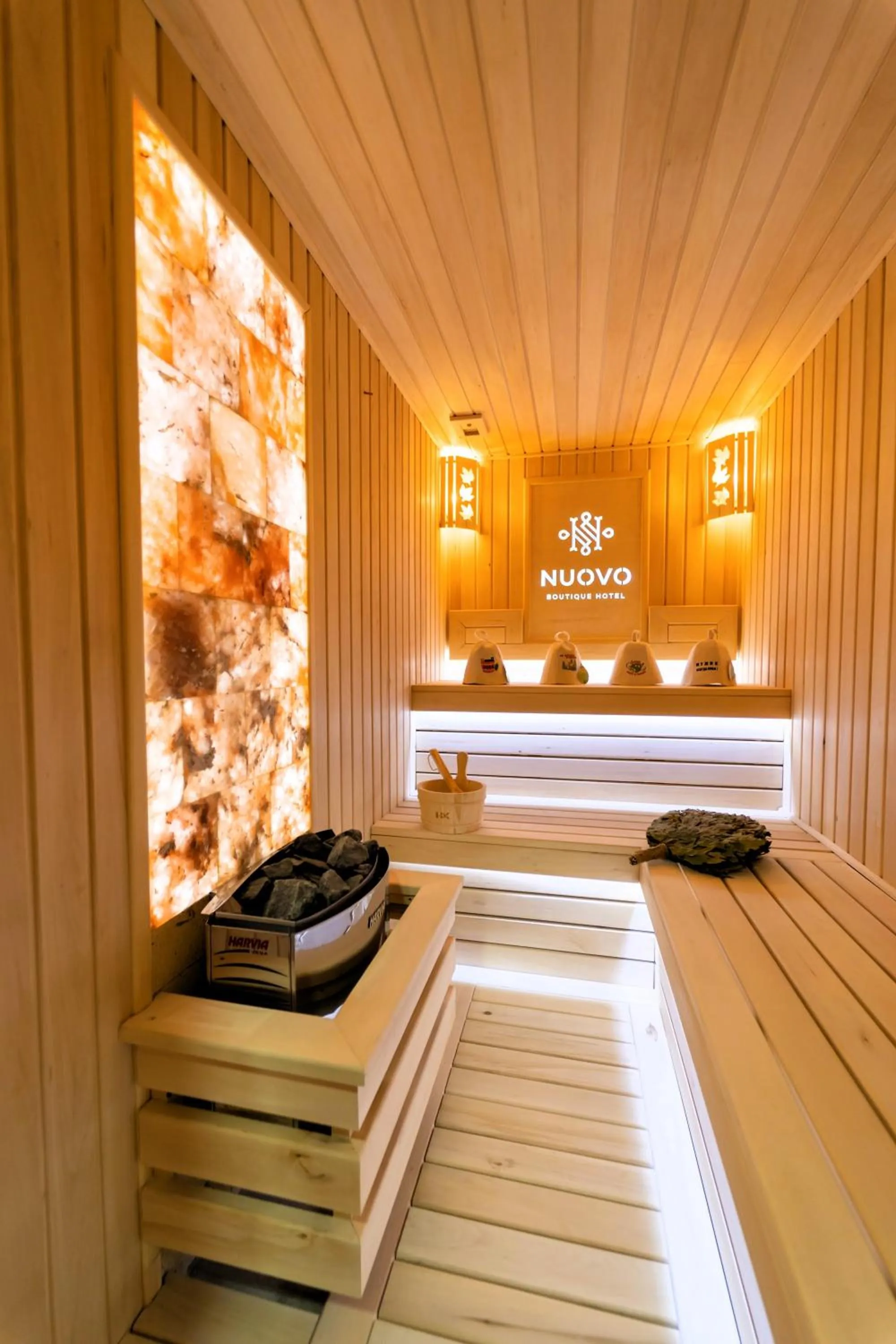 Sauna, Bed in Nuovo Boutique Hotel