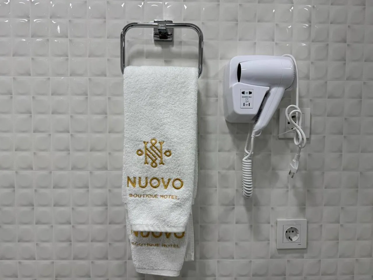 Shower in Nuovo Boutique Hotel