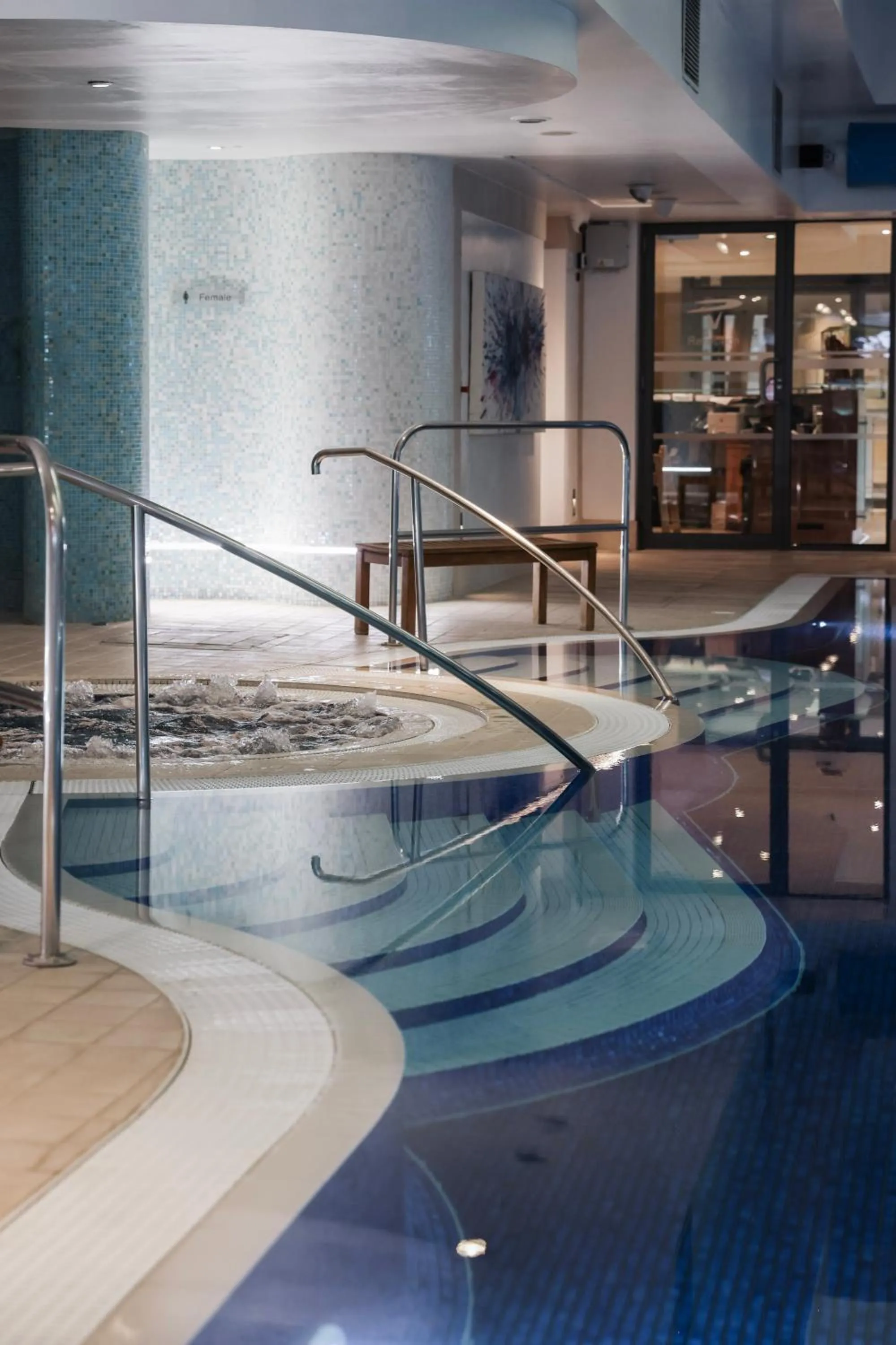 Swimming pool in Donnington Hotel, Spa & Golf