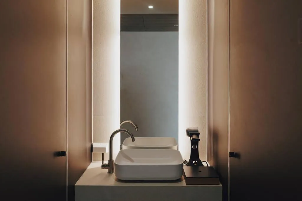 Bathroom in ONUJI stay