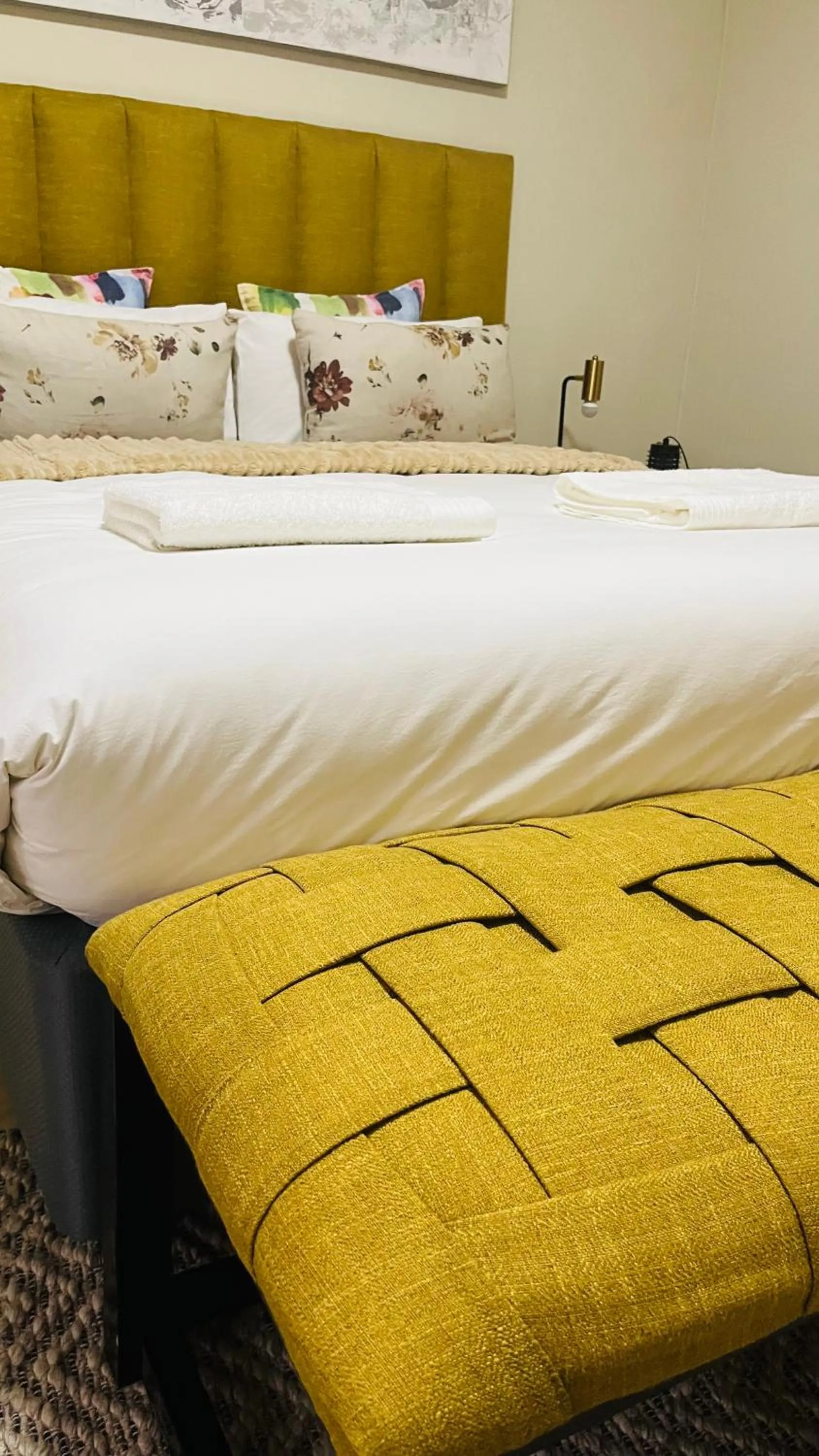Bed in The Oak Tree House