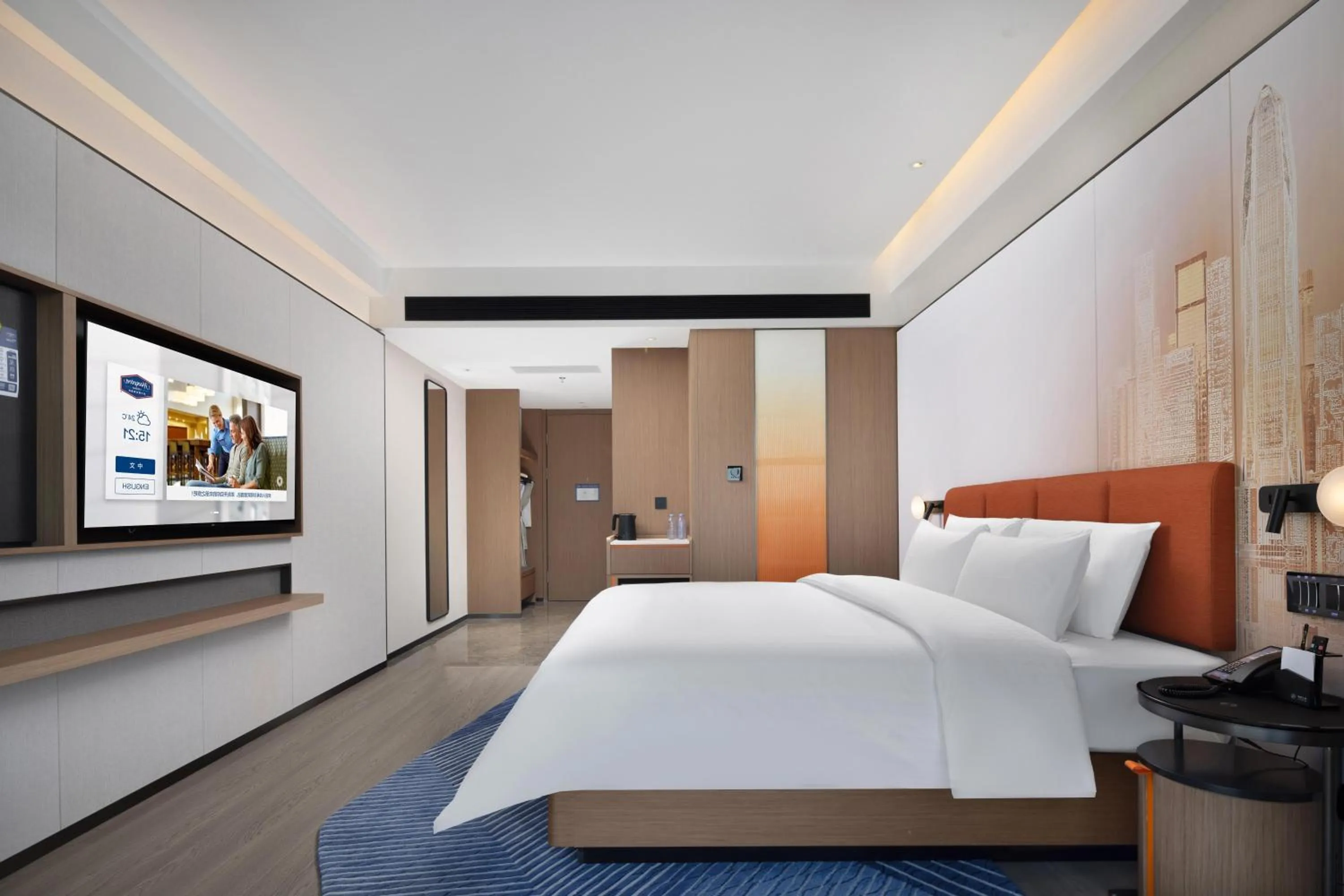 Photo of the whole room, Bed in Hampton by Hilton Shenzhen Futian Huaqiangbei