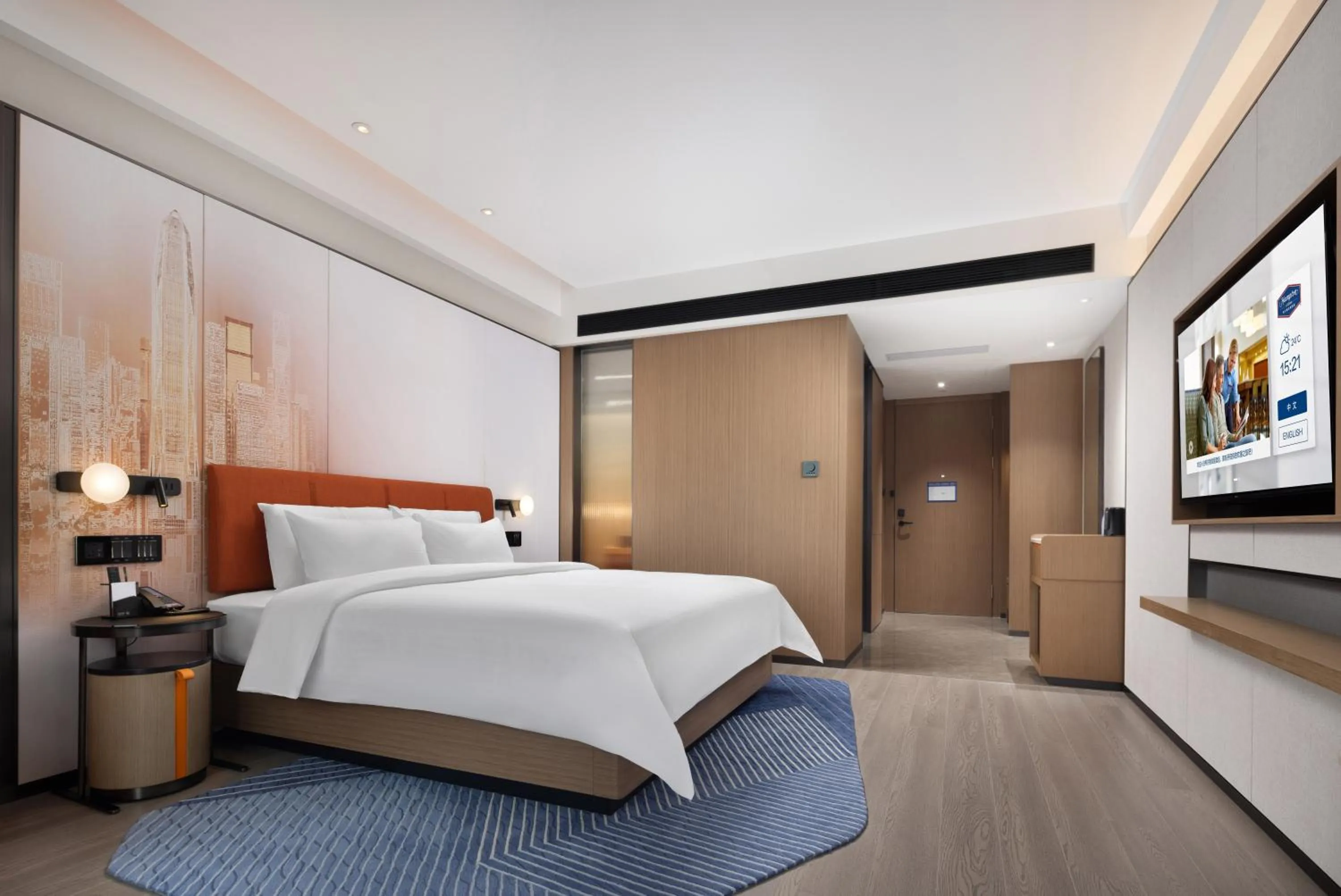 Photo of the whole room, Bed in Hampton by Hilton Shenzhen Futian Huaqiangbei