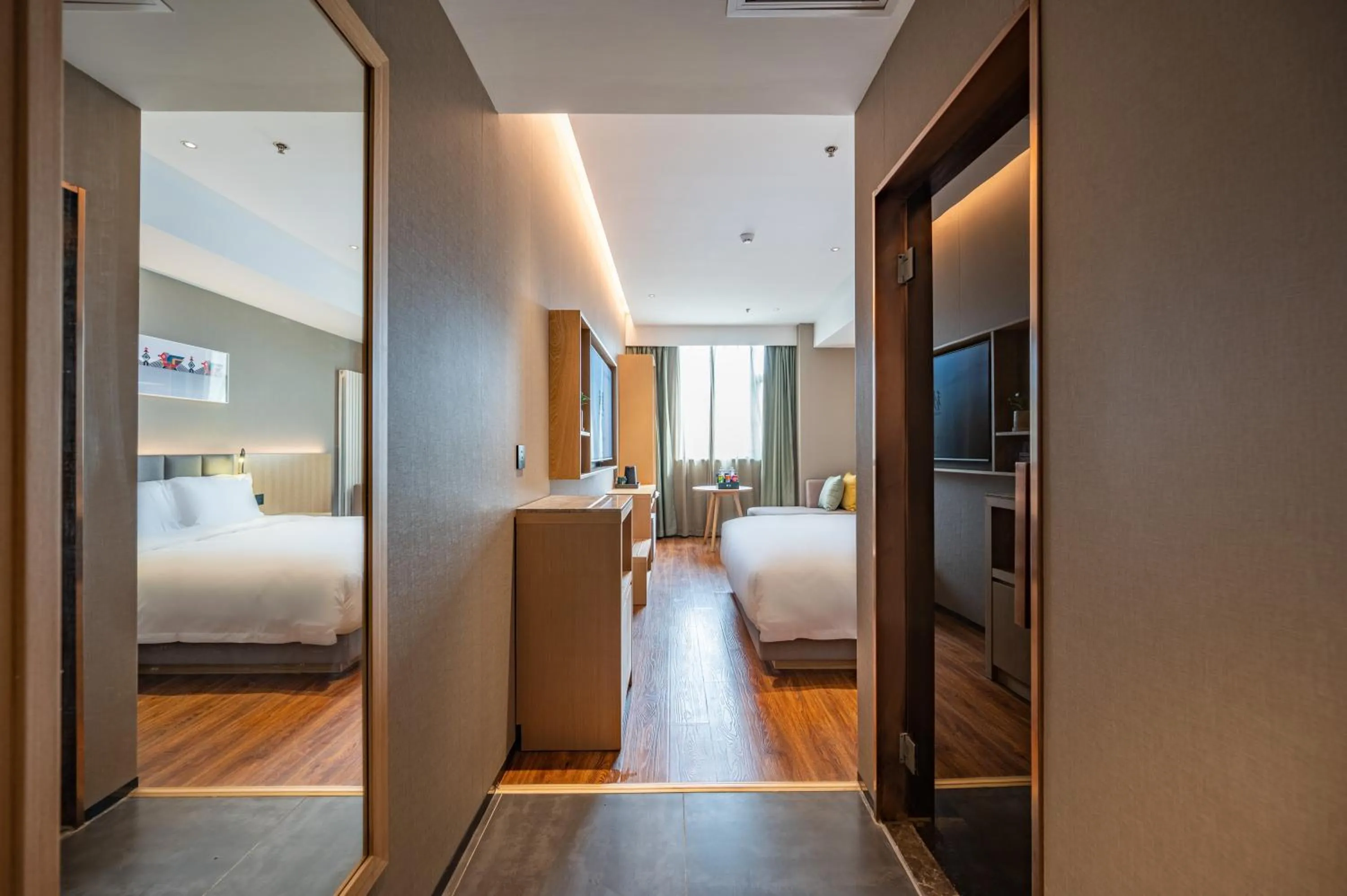 Photo of the whole room, Bed in True Go Hotel - Beijing Asian Games Village National Convention Center
