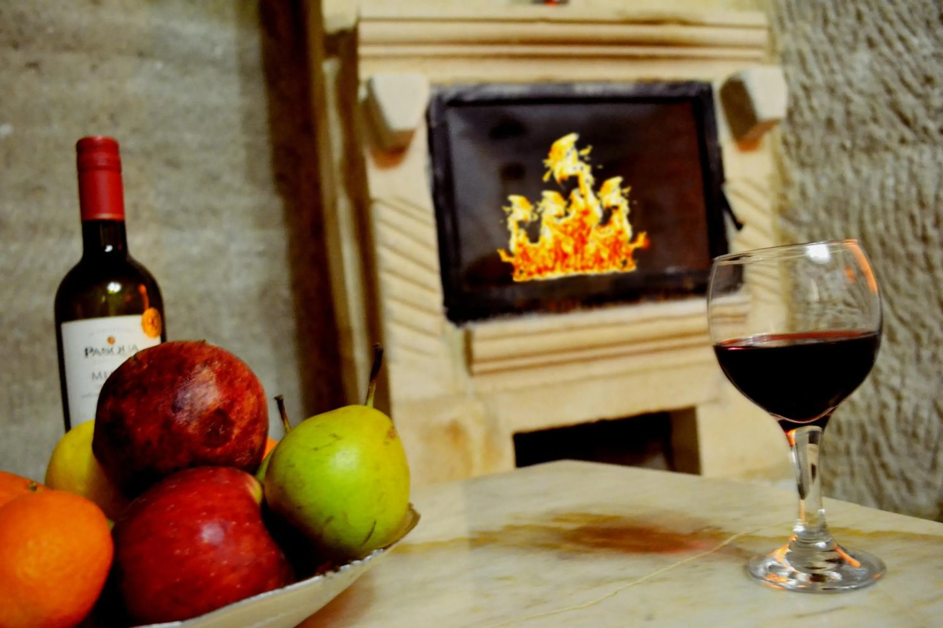 Decorative detail in Family Cave Suite Hotel