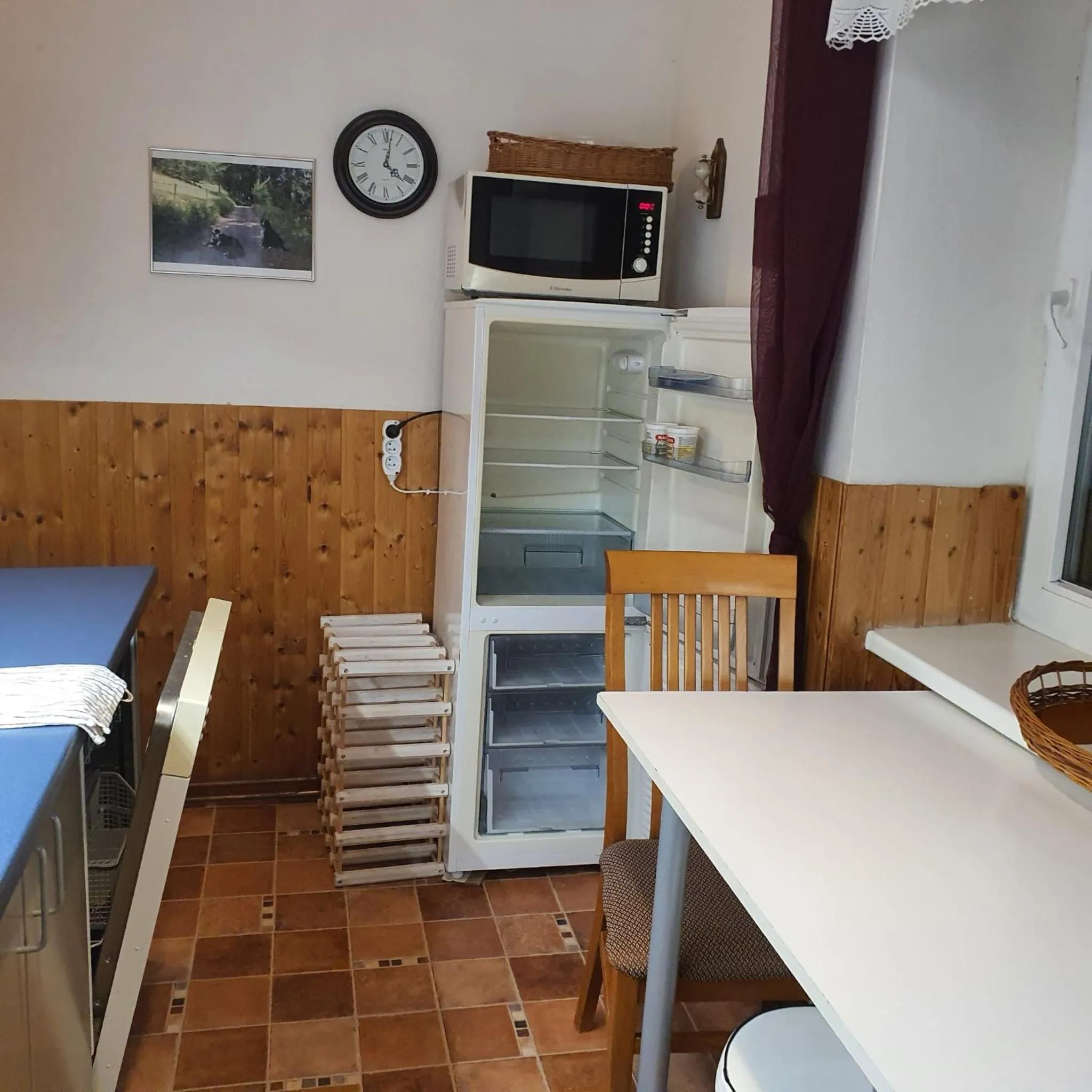 Kitchen or kitchenette in Horský apartmán Krkonoše