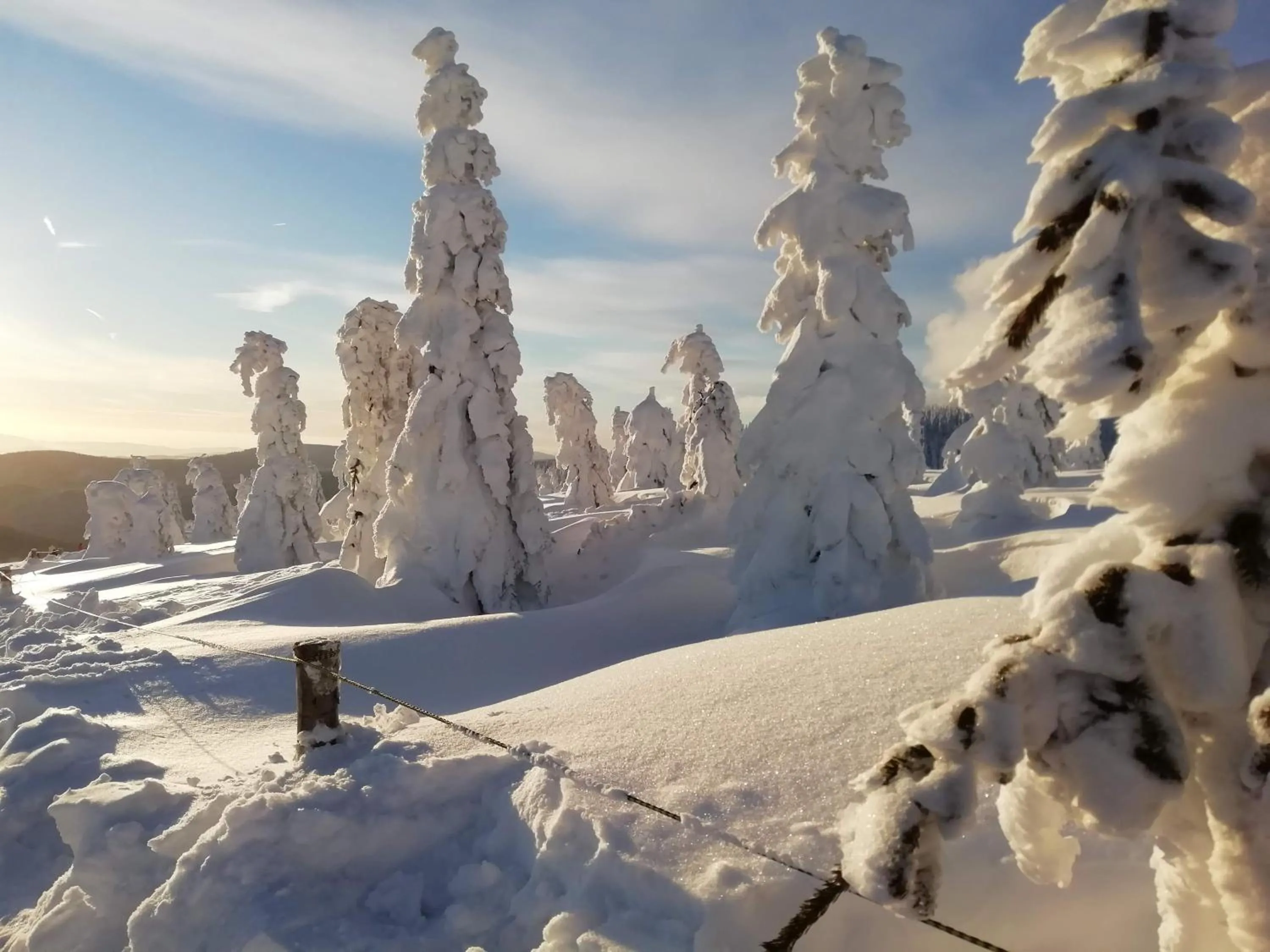 Natural landscape in Horský apartmán Krkonoše