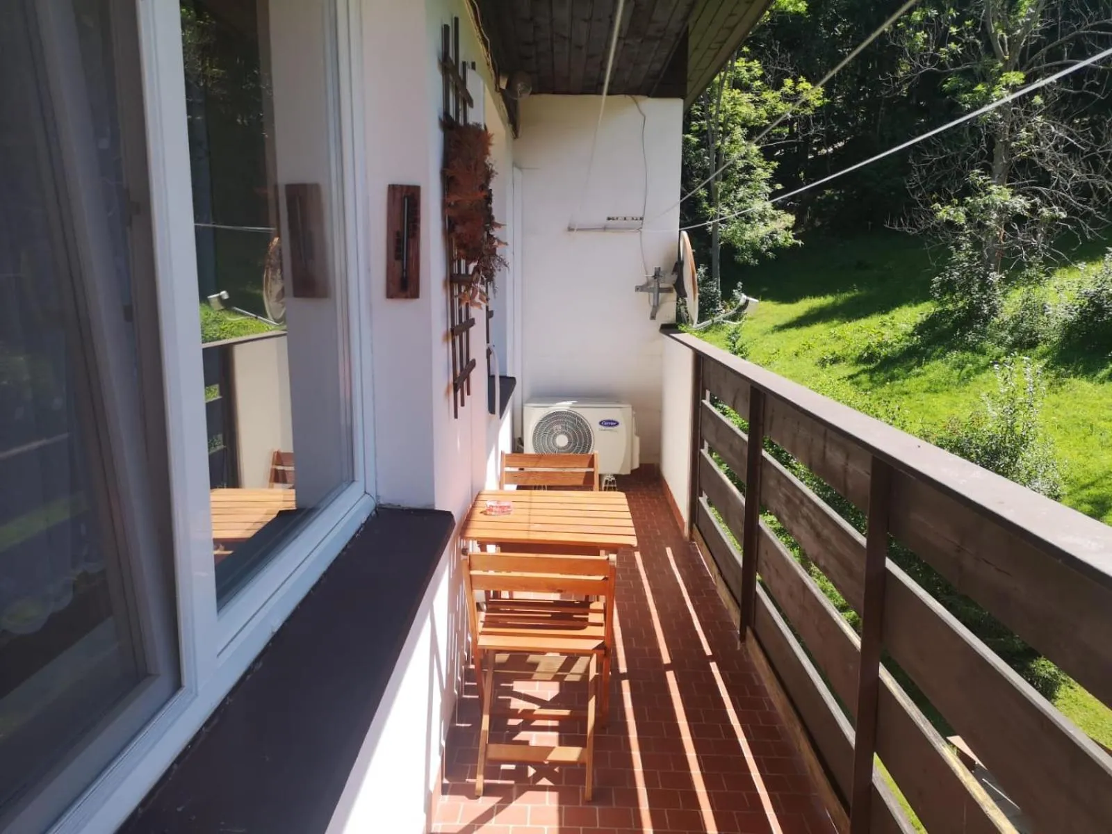 Balcony/Terrace in Horský apartmán Krkonoše