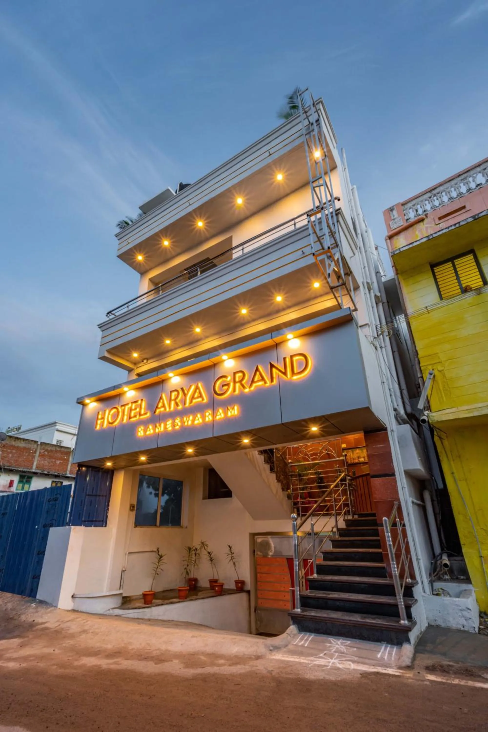 Property building in Hotel Arya Grand Rameswaram by Nimalan