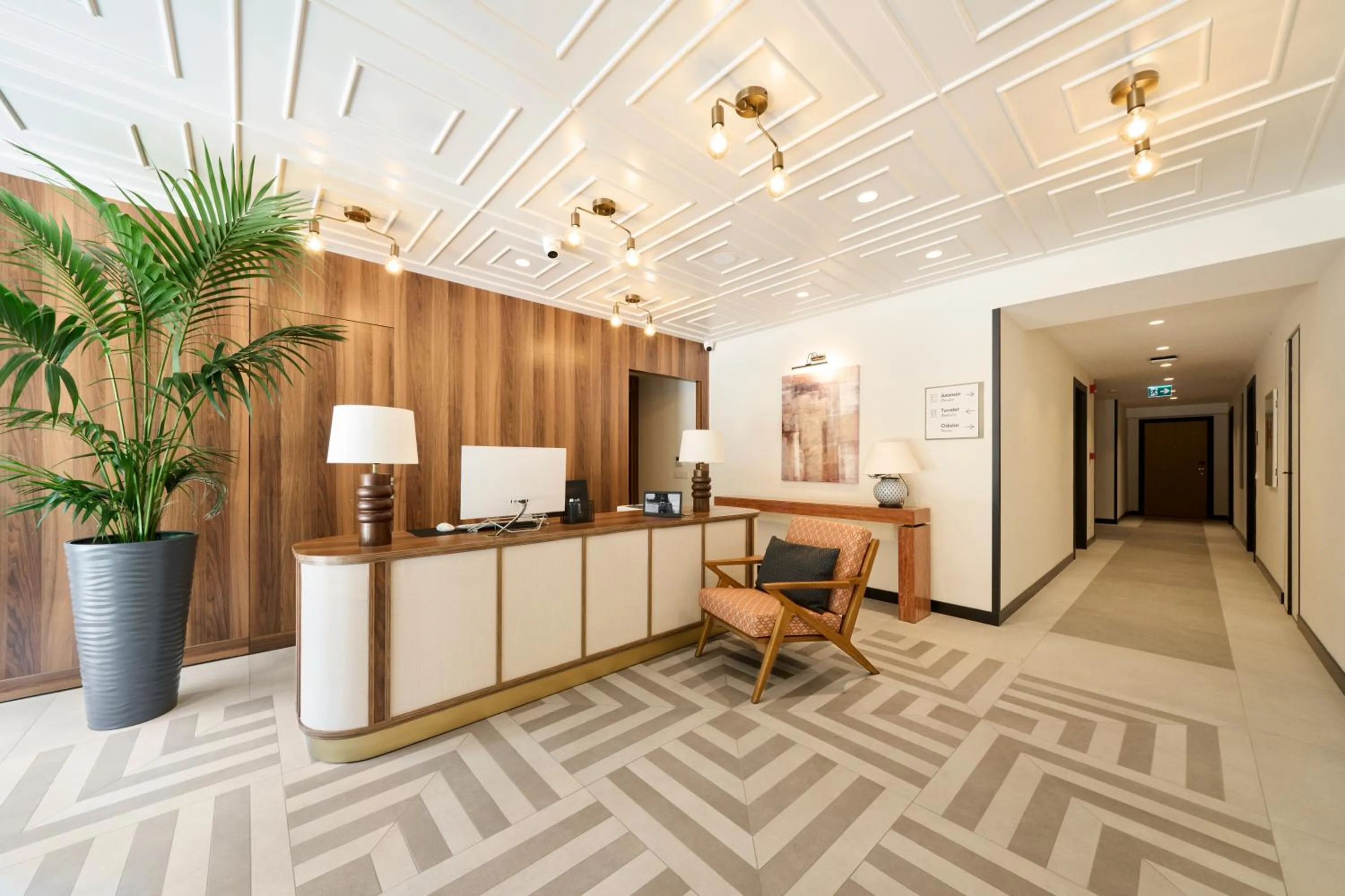 Lobby or reception in The Marmara Camlica