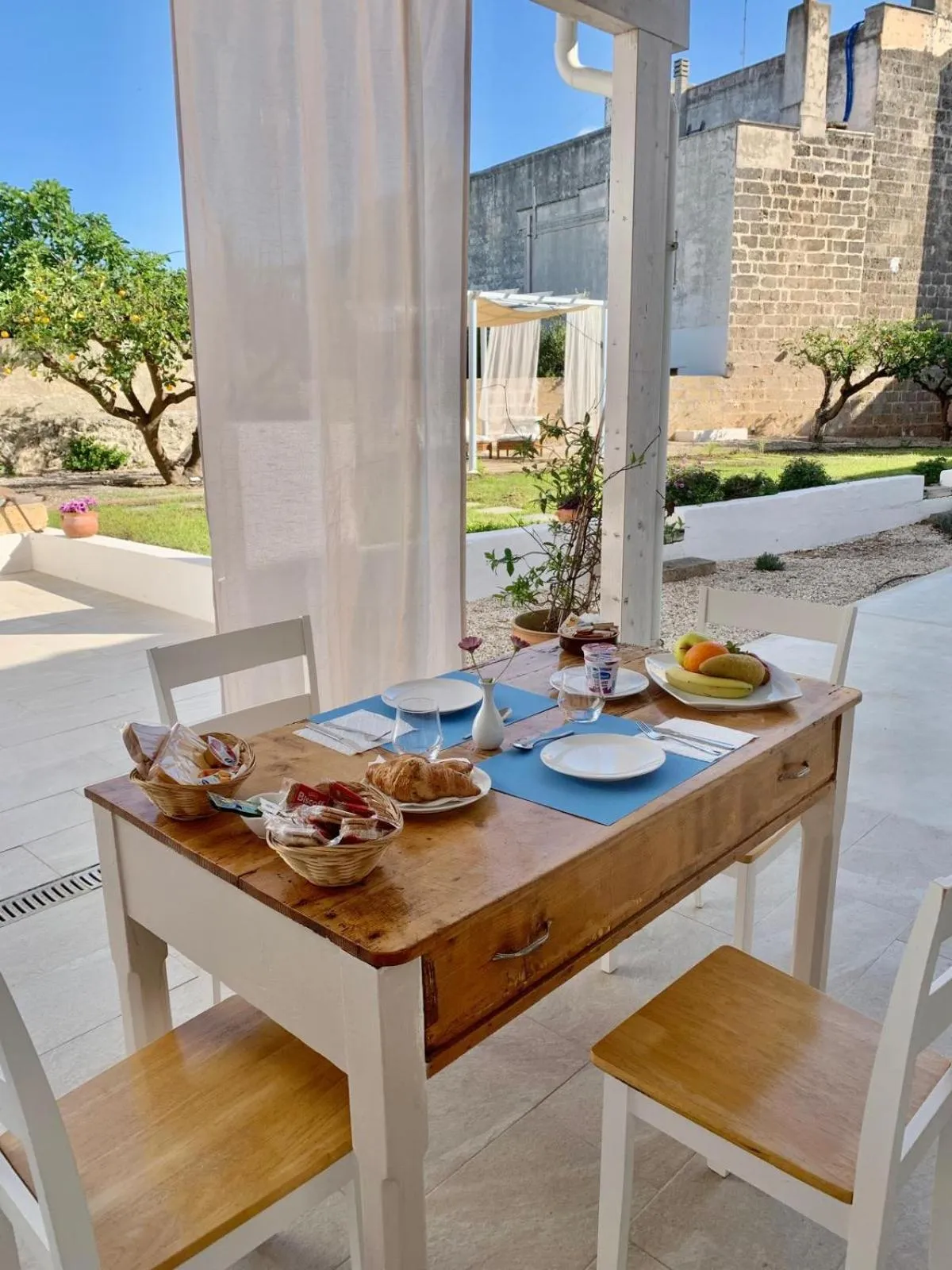 Patio in Corte Mercurio B&B
