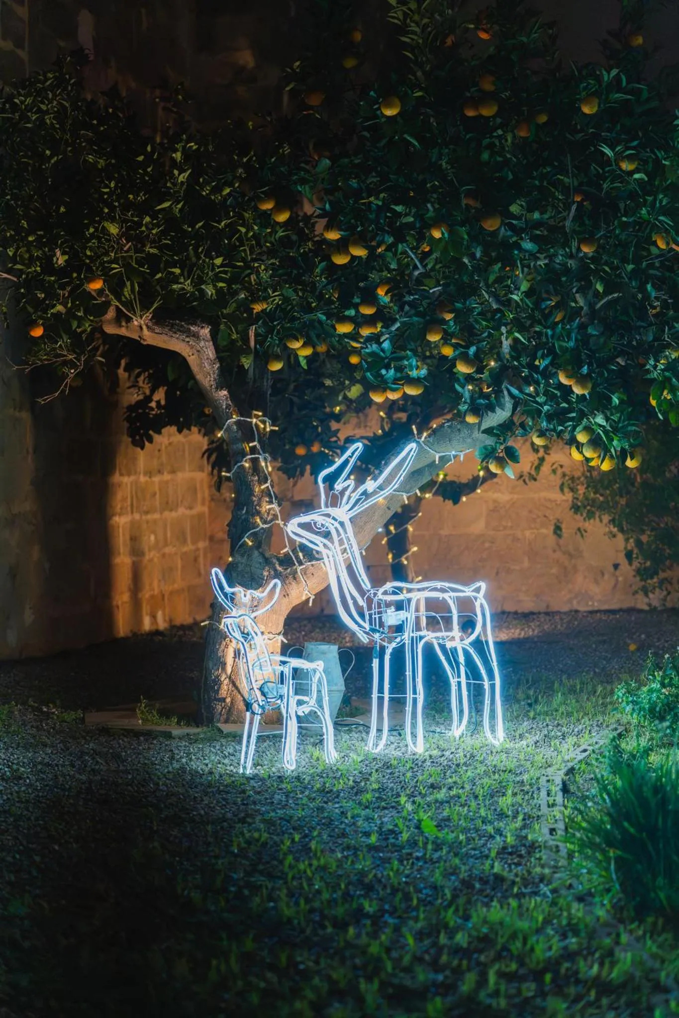 Decorative detail in Corte Mercurio B&B