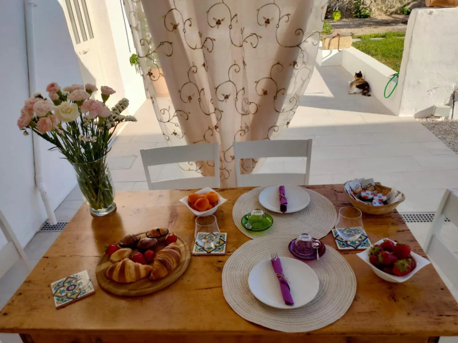 Patio in Corte Mercurio B&B