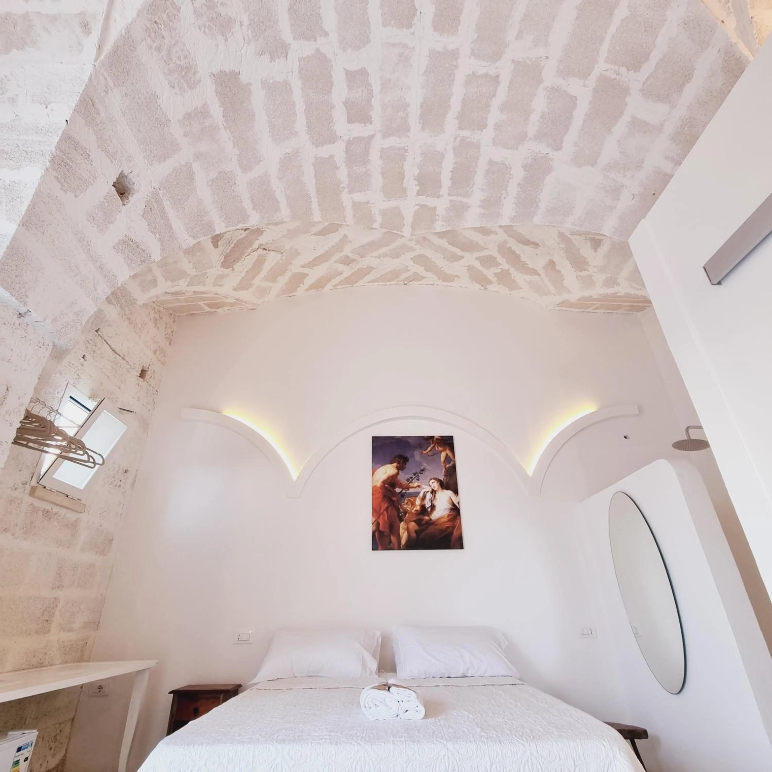 Shower, Bed in Corte Mercurio B&B