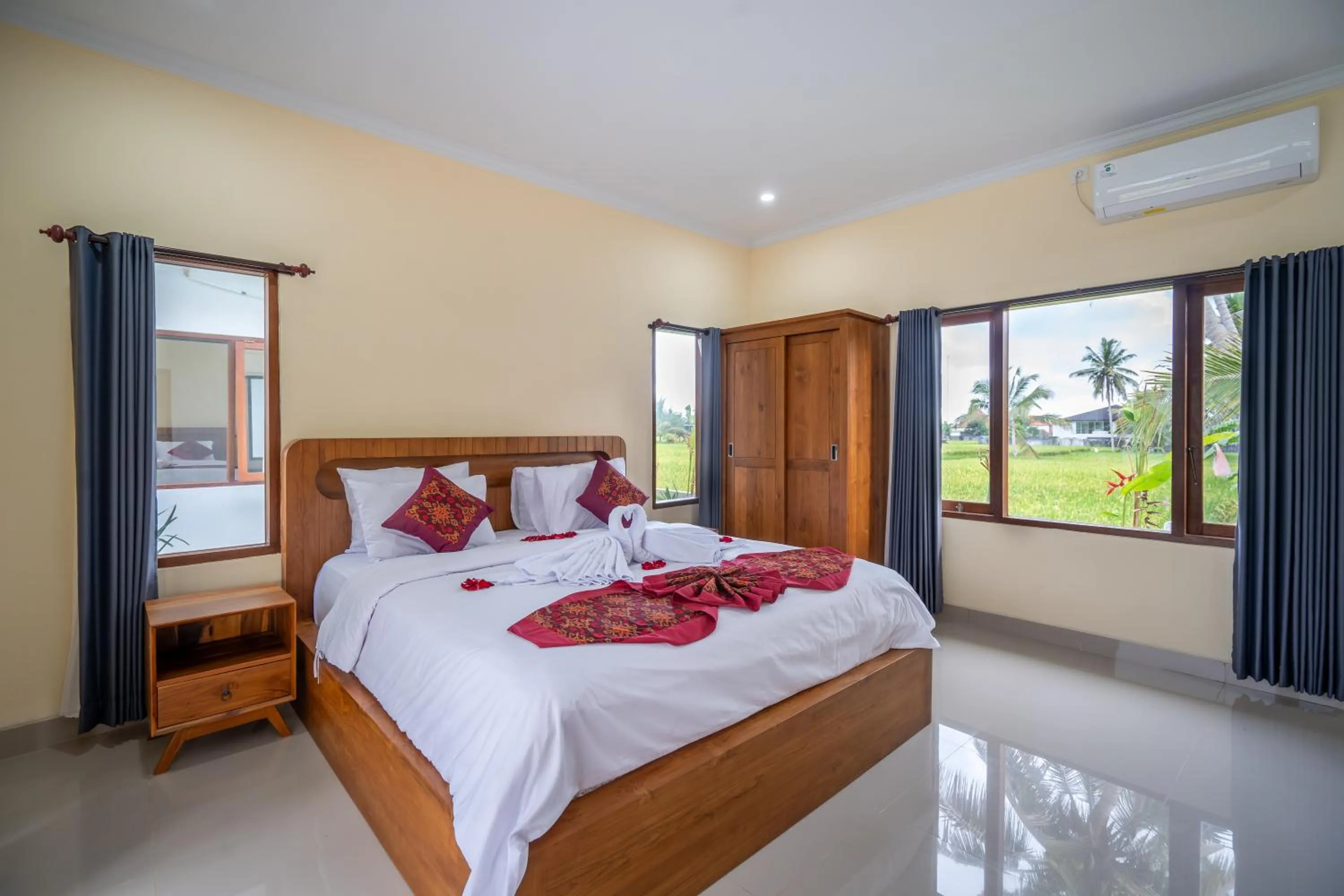 Bed in The Patra Ubud