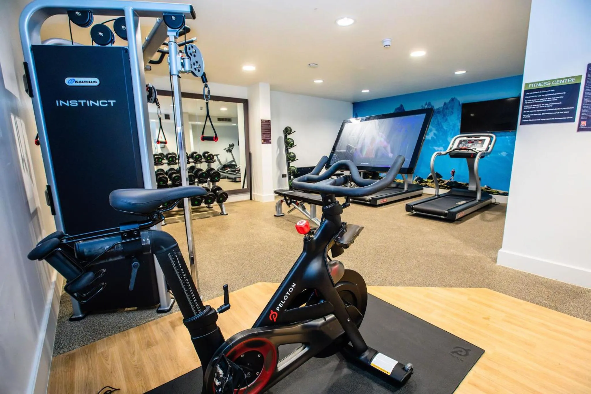 Fitness centre/facilities in Hilton Garden Inn Abingdon Oxford