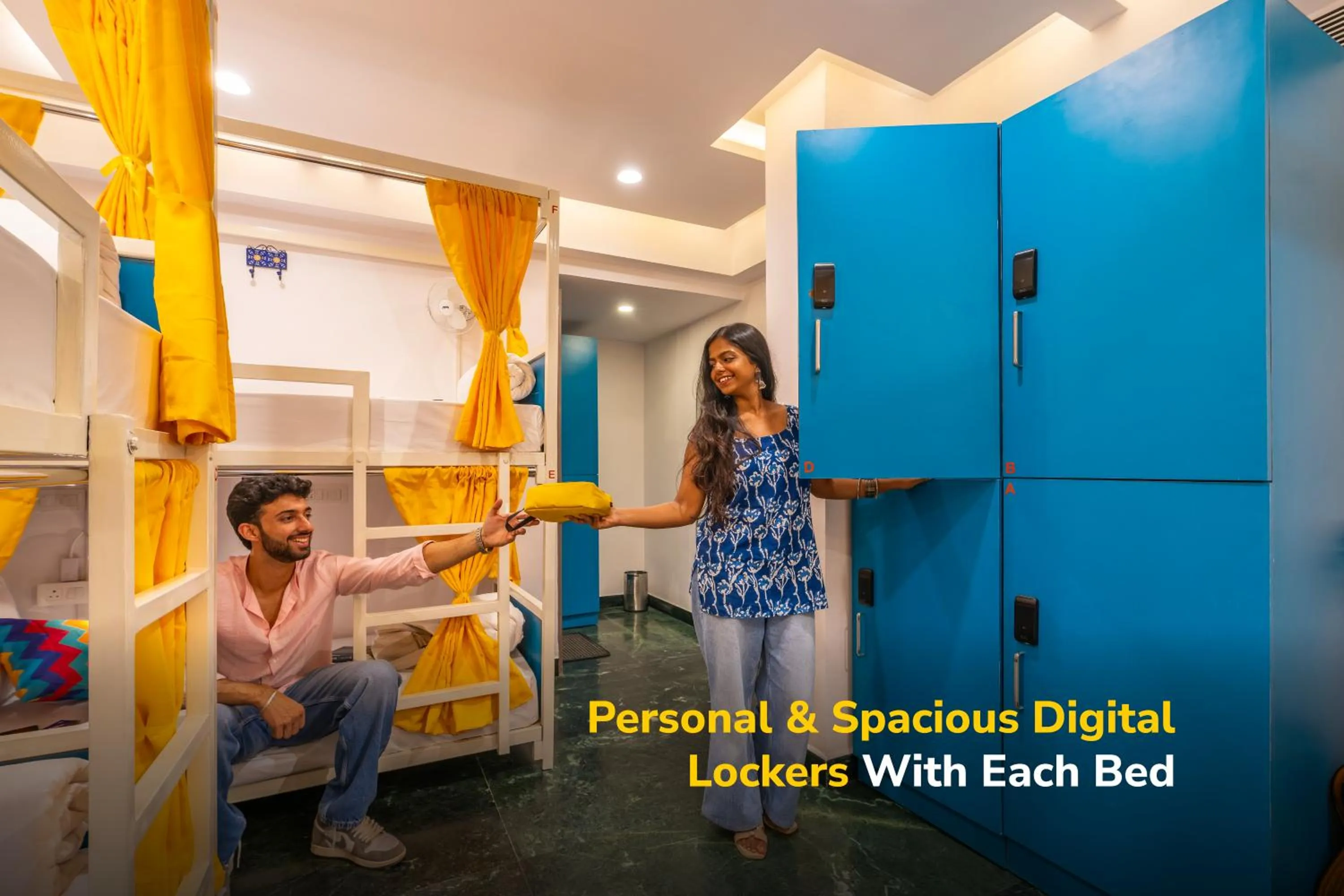 bunk bed in goSTOPS Alibaug