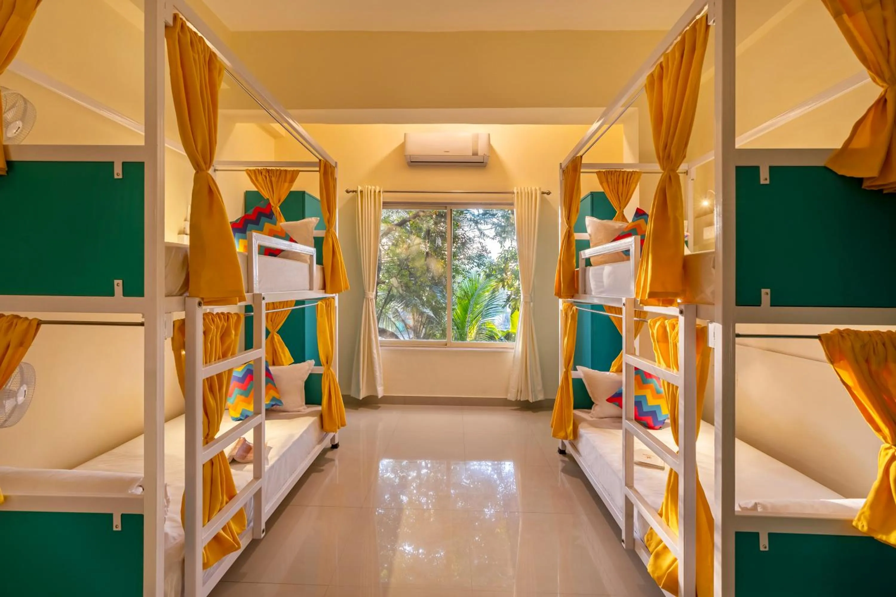 Bed in goSTOPS Alibaug