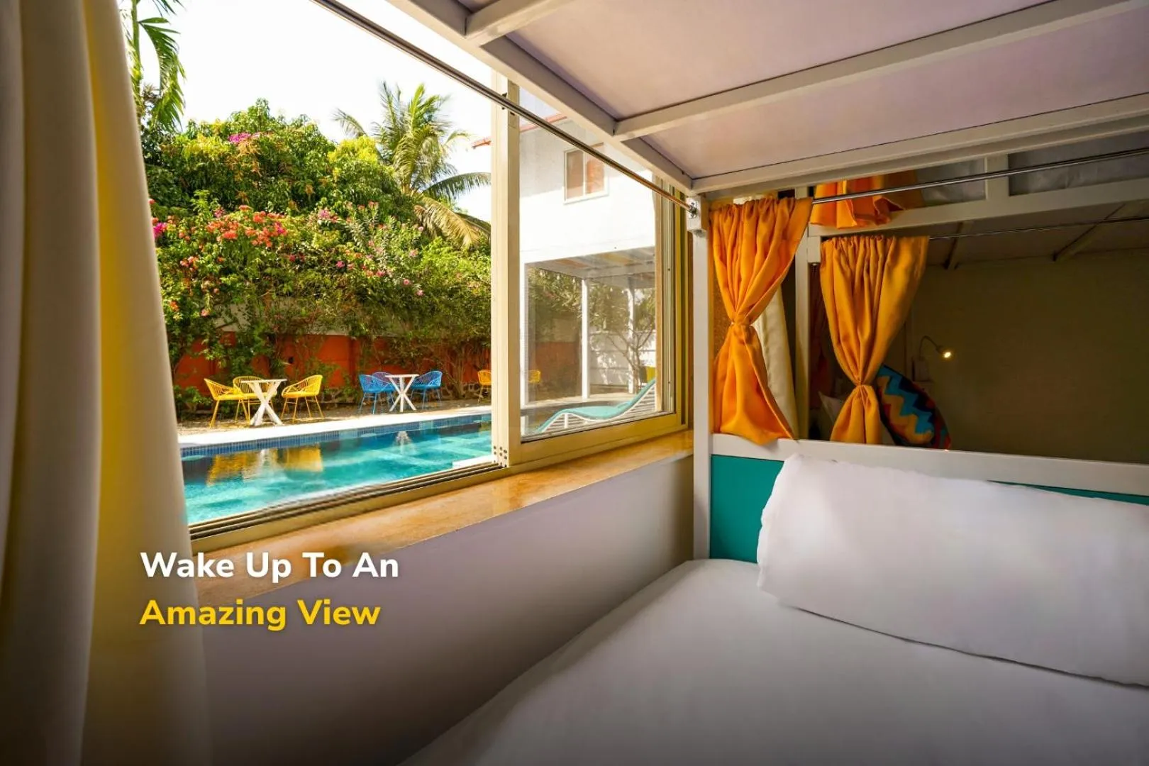 Bed in goSTOPS Alibaug