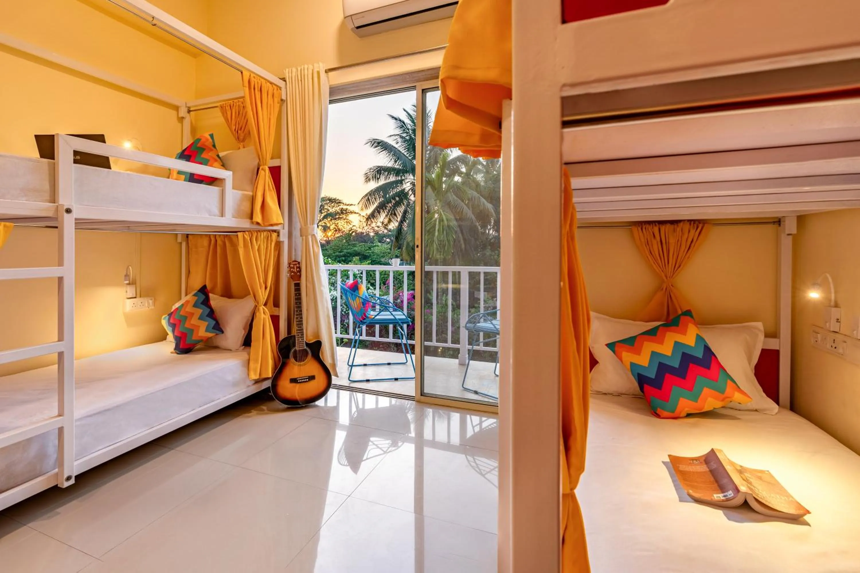 Bedroom, Bed in goSTOPS Alibaug