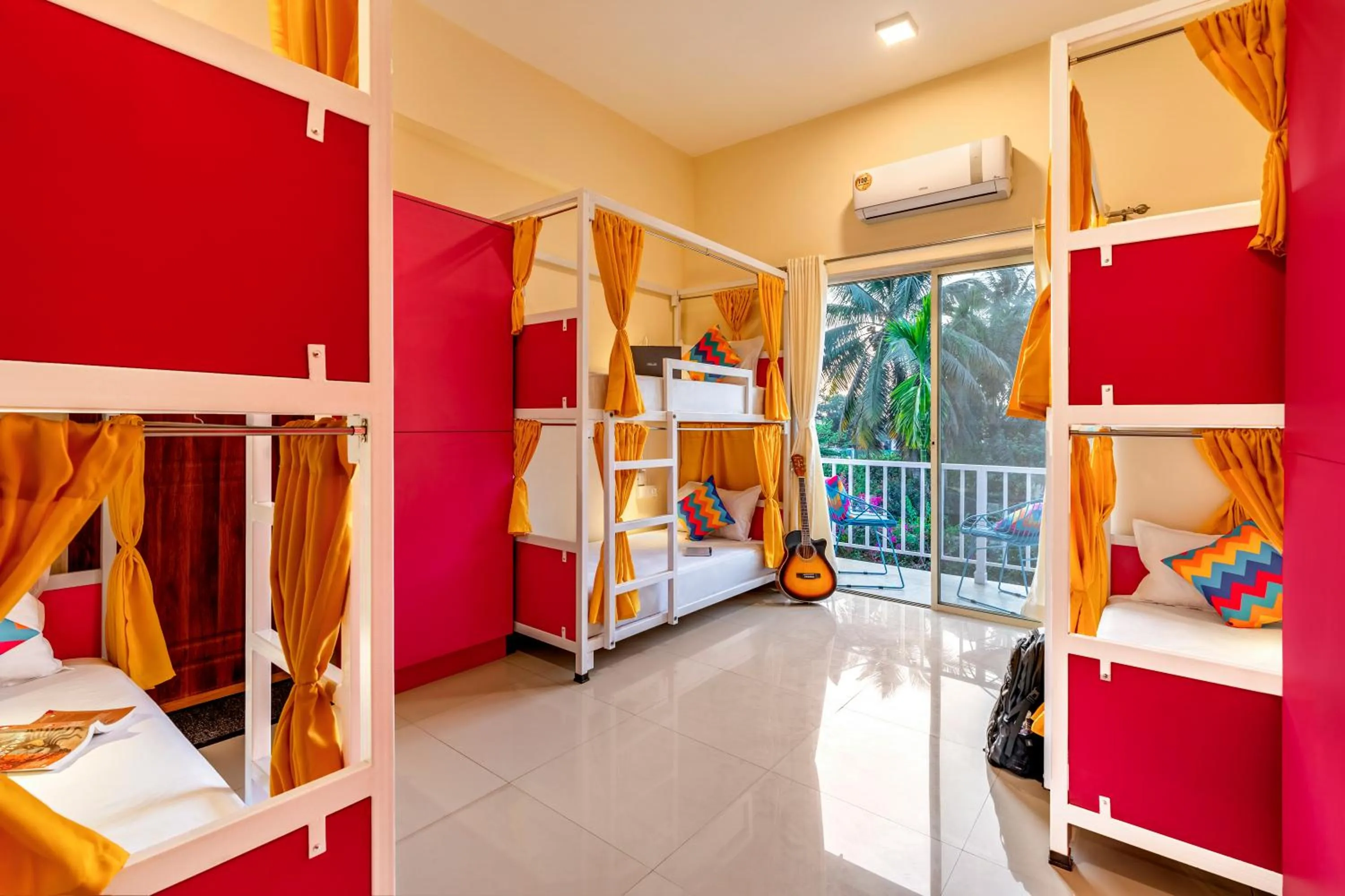 Bed in goSTOPS Alibaug