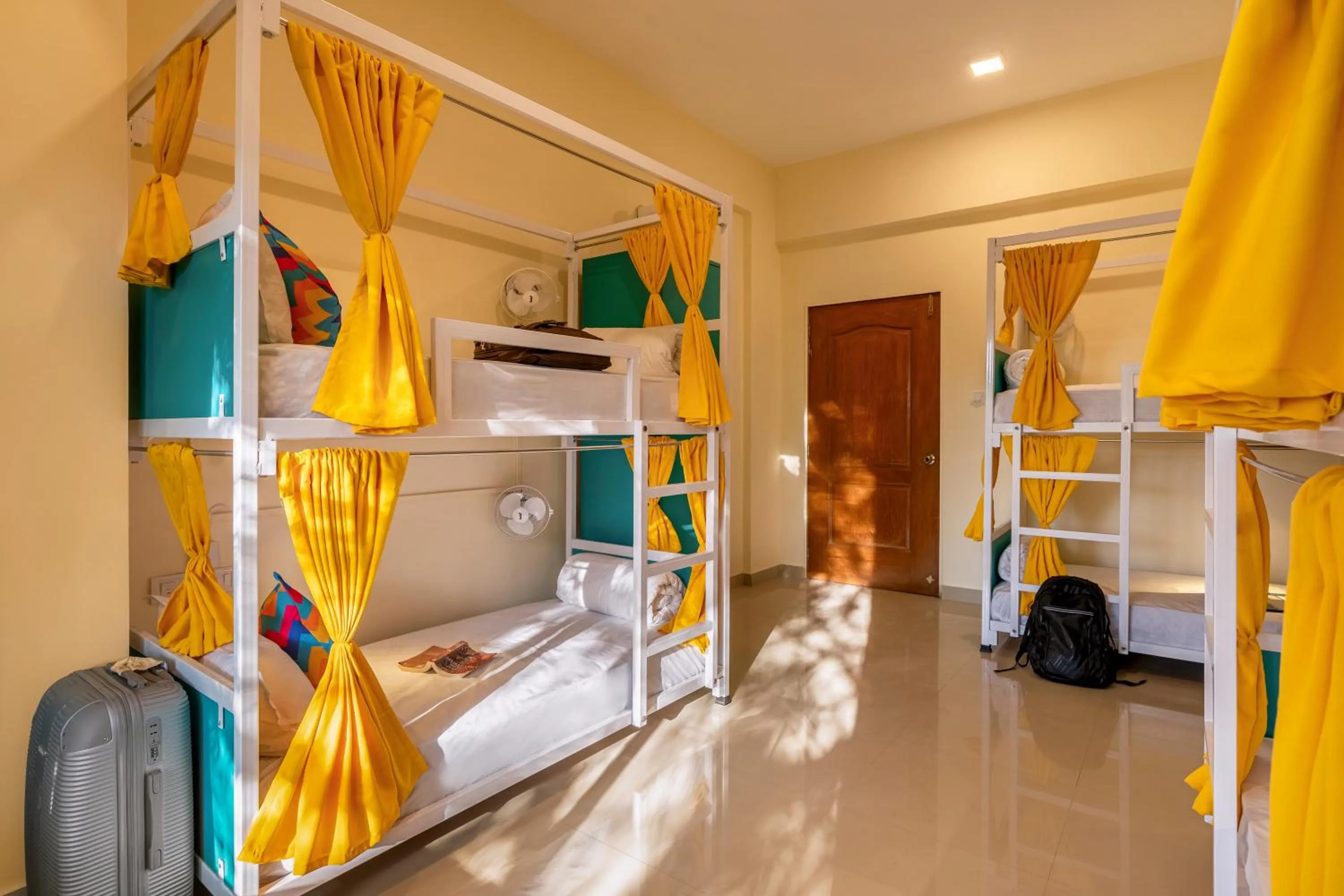 Bedroom, Bed in goSTOPS Alibaug