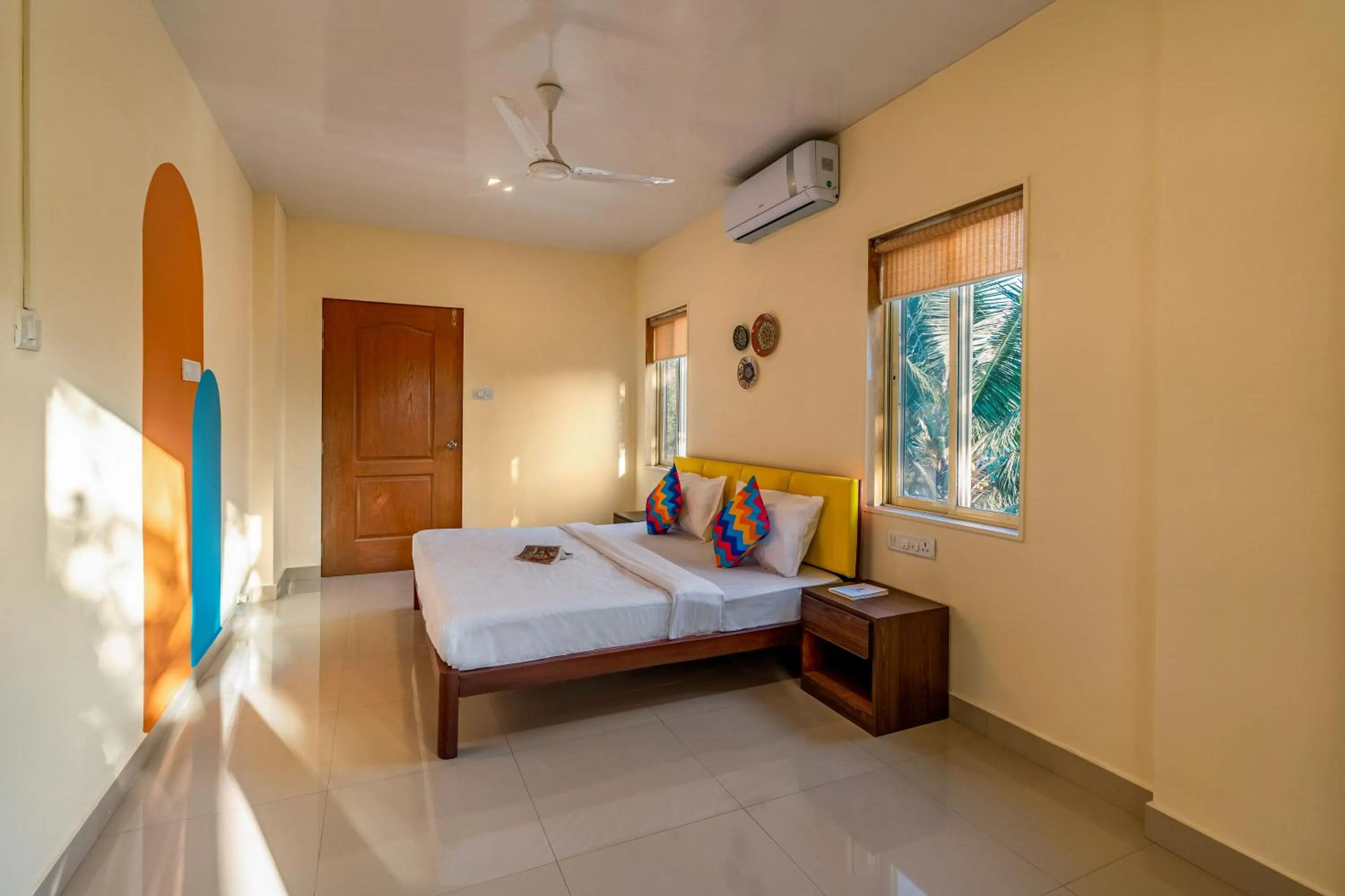 Photo of the whole room, Bed in goSTOPS Alibaug
