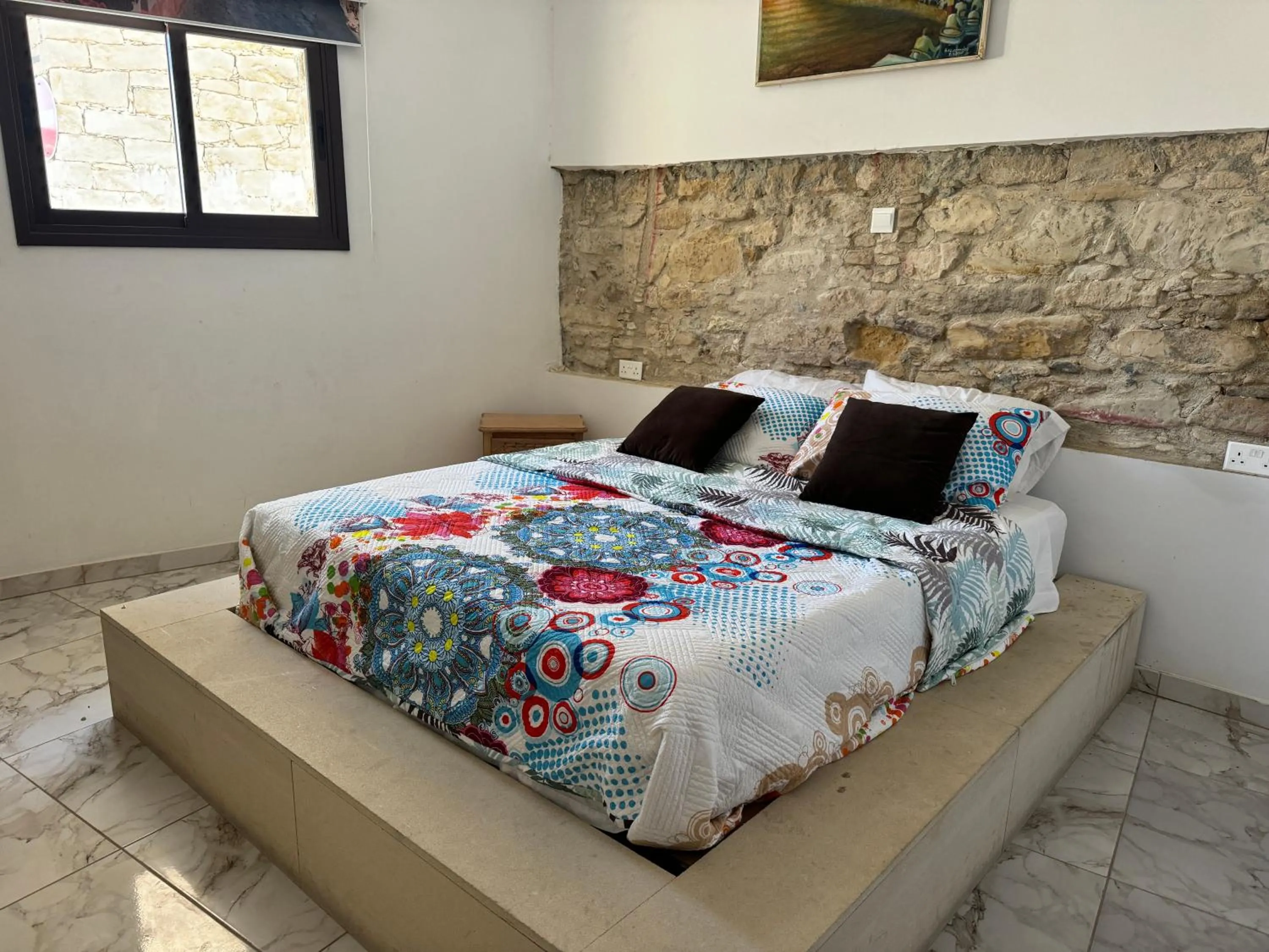 Bed in La Hacienda Cyprus