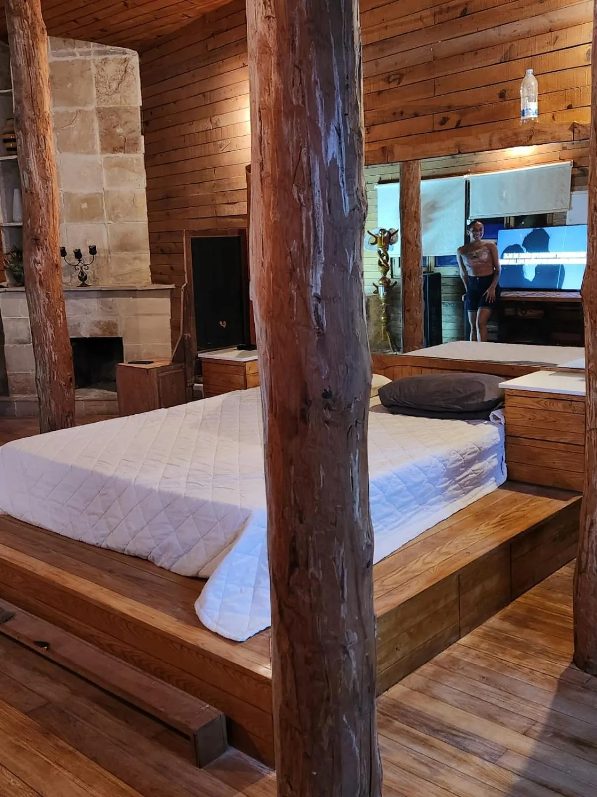 Photo of the whole room, Bed in La Hacienda Cyprus