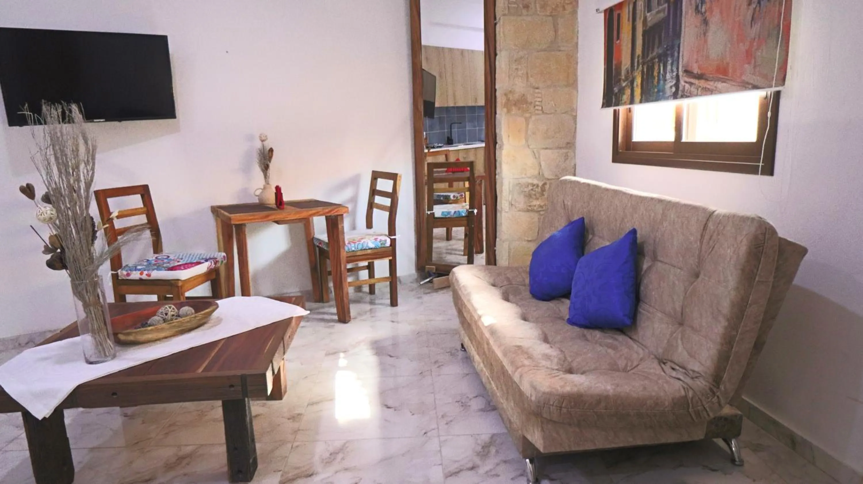 Living room in La Hacienda Cyprus