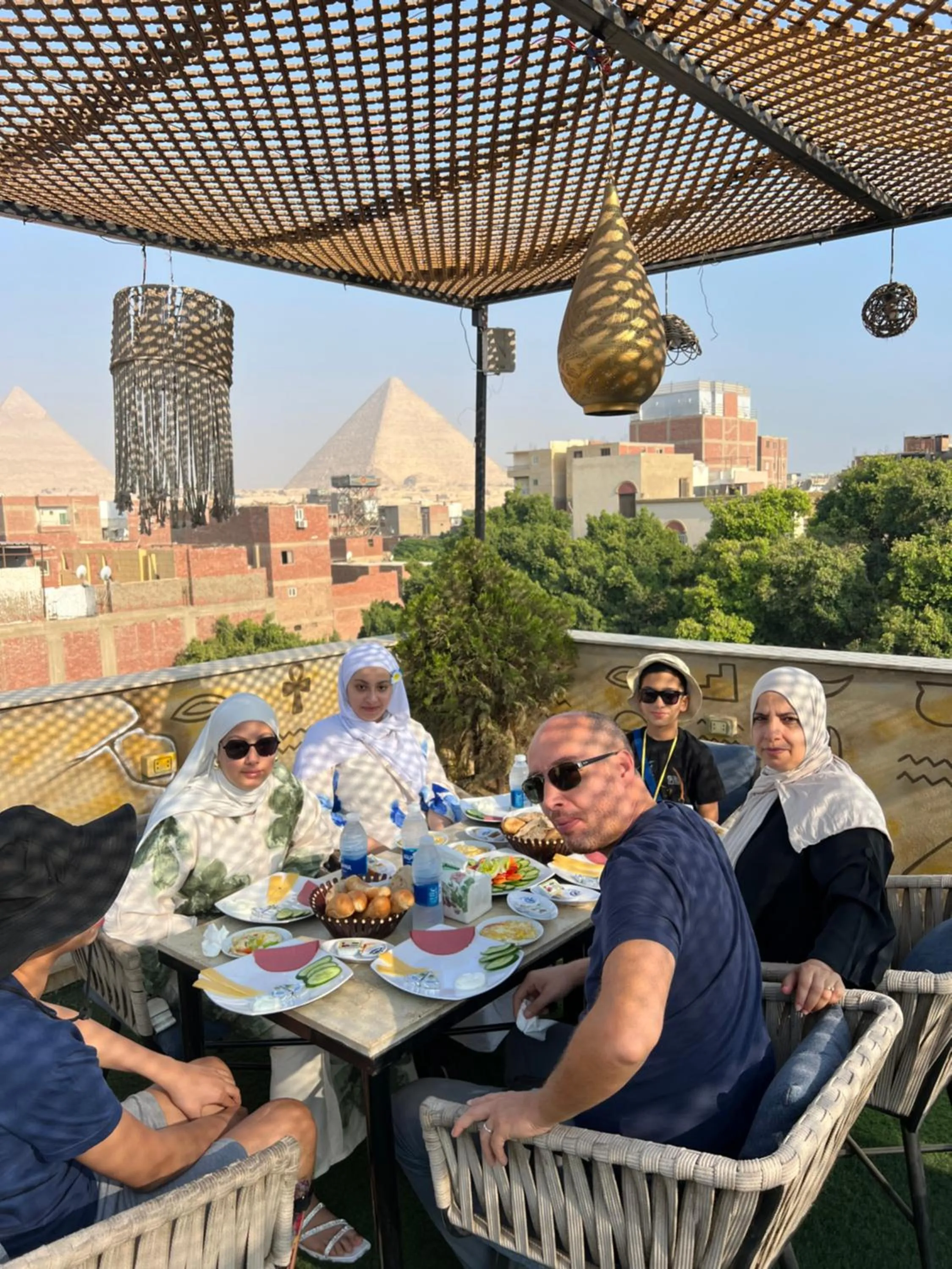 Day in Farsha Pyramids Inn