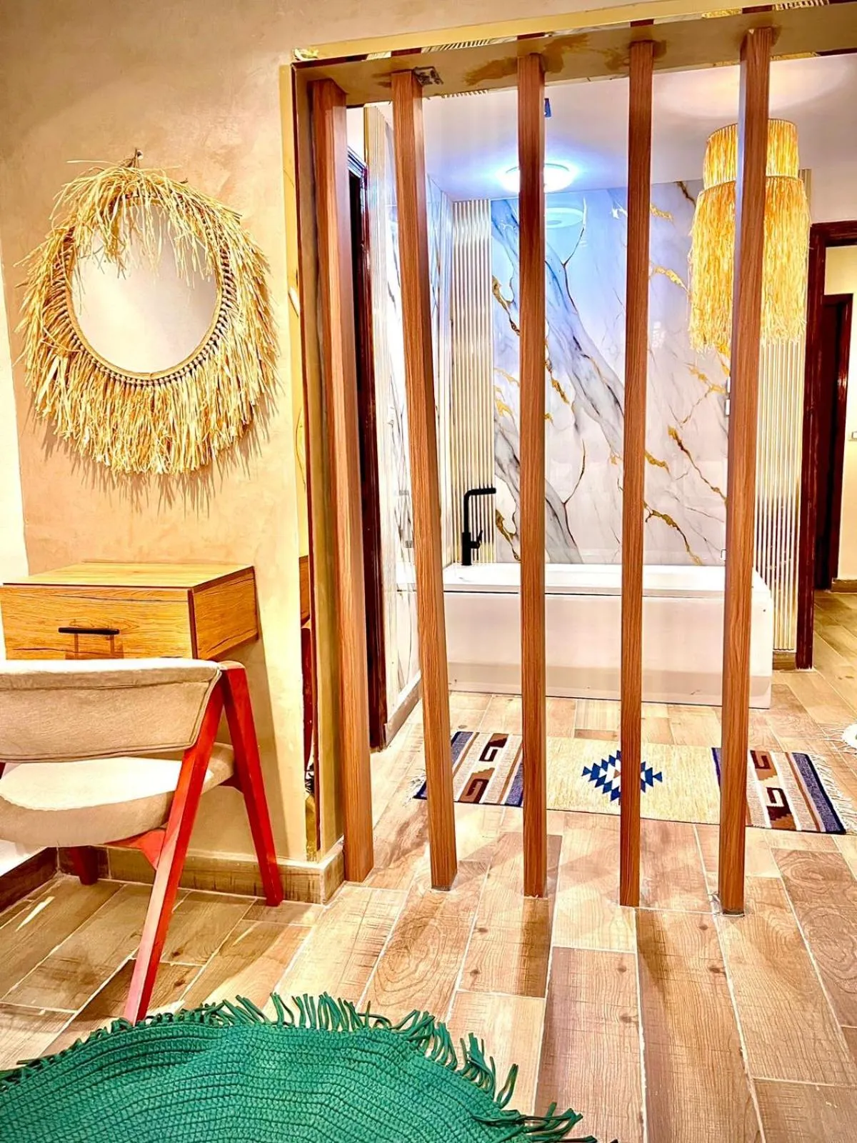 Bed in Farsha Pyramids Inn