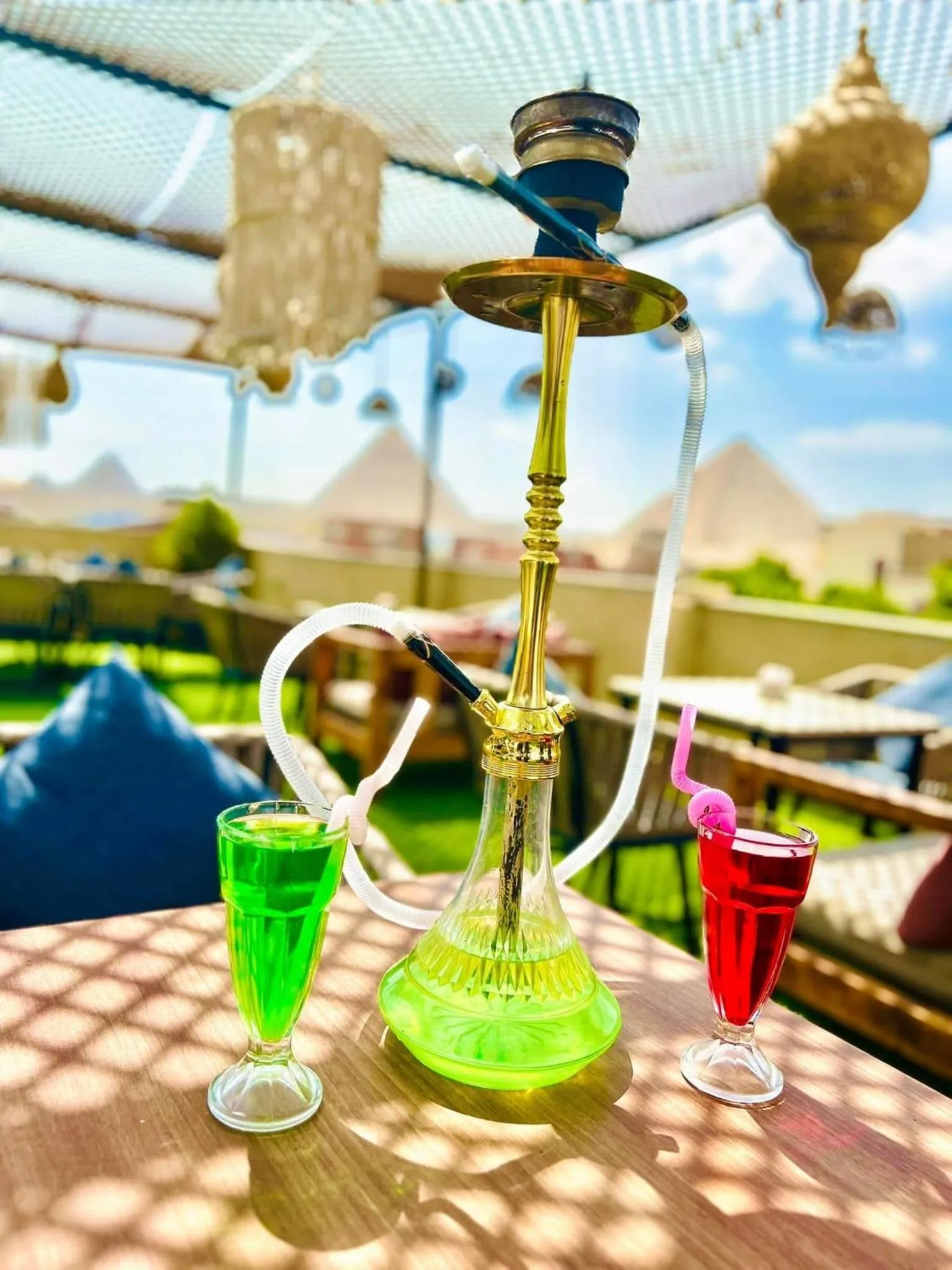 Day in Farsha Pyramids Inn