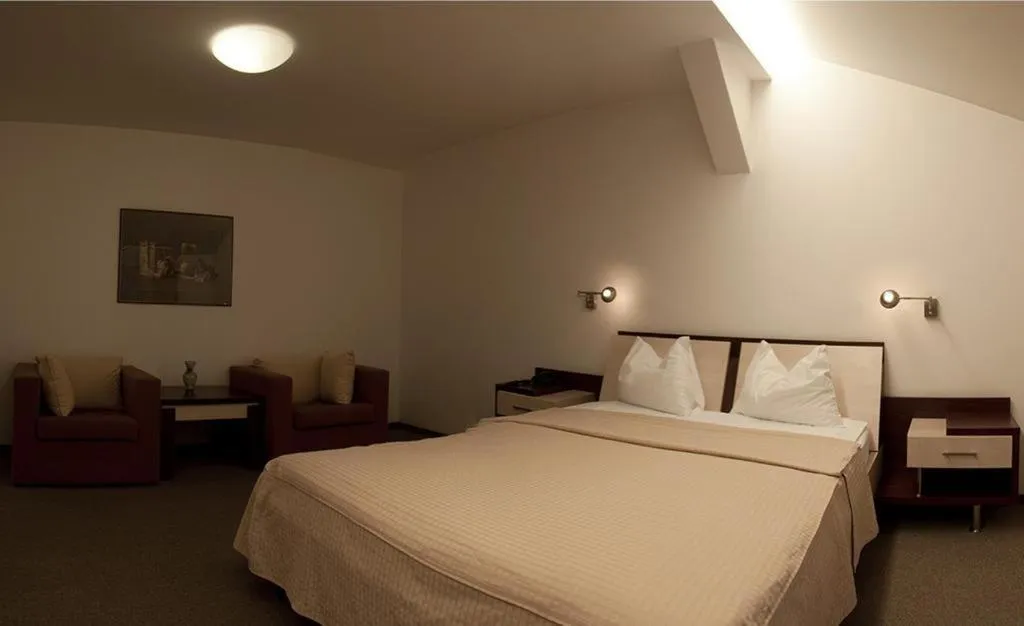 Bed in Hotel Baneasa Parc