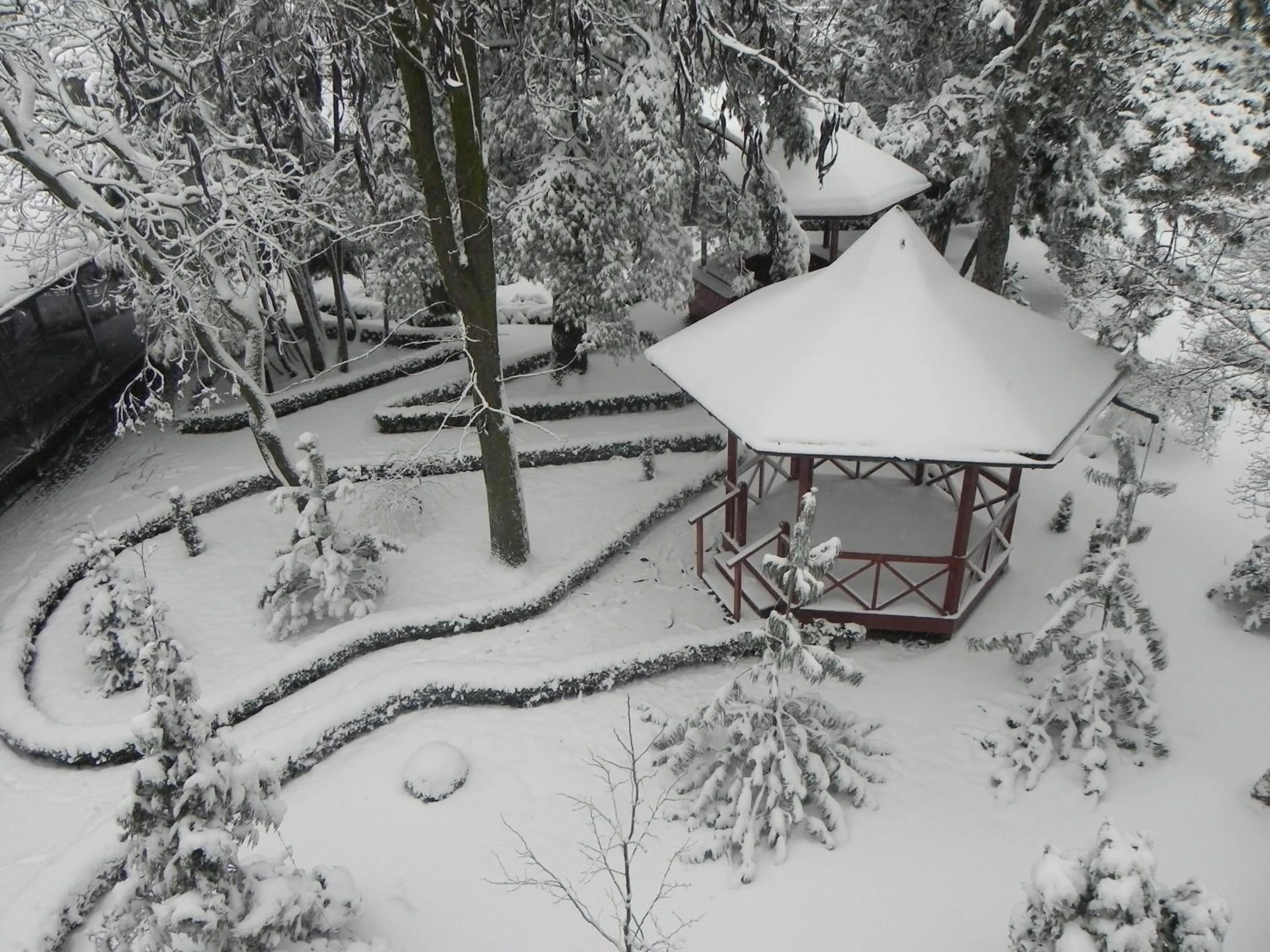 Bird's eye view in Hotel Baneasa Parc