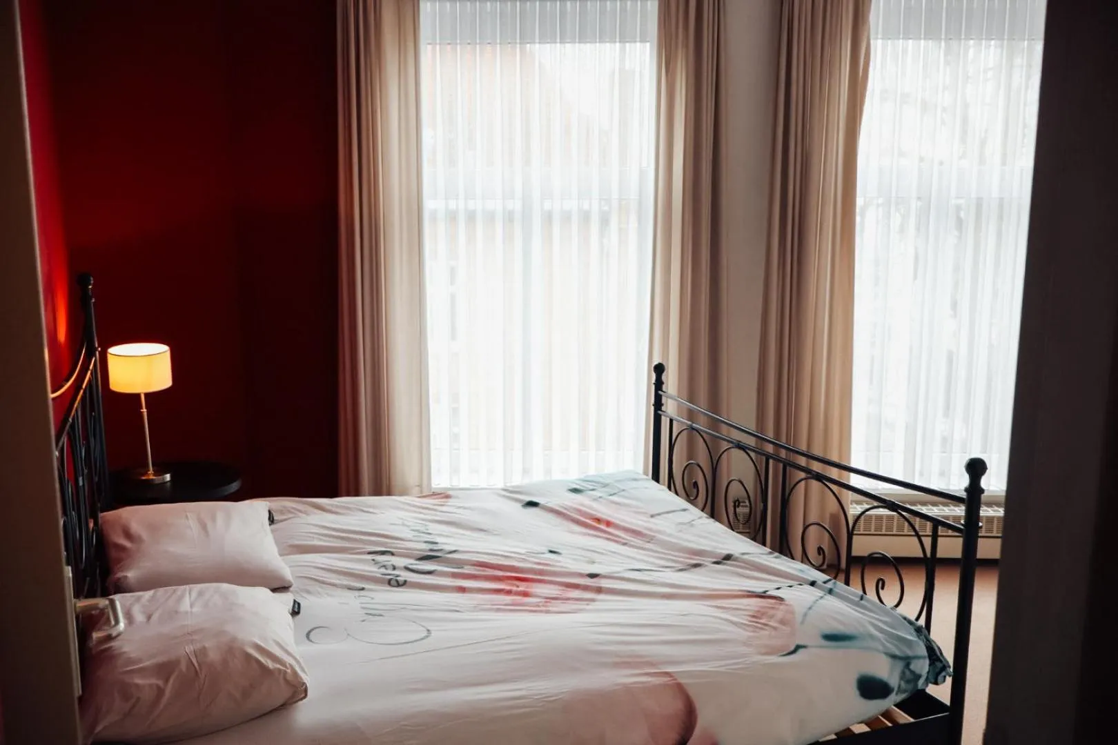 Bed in Hotel Brasserie de Kroon