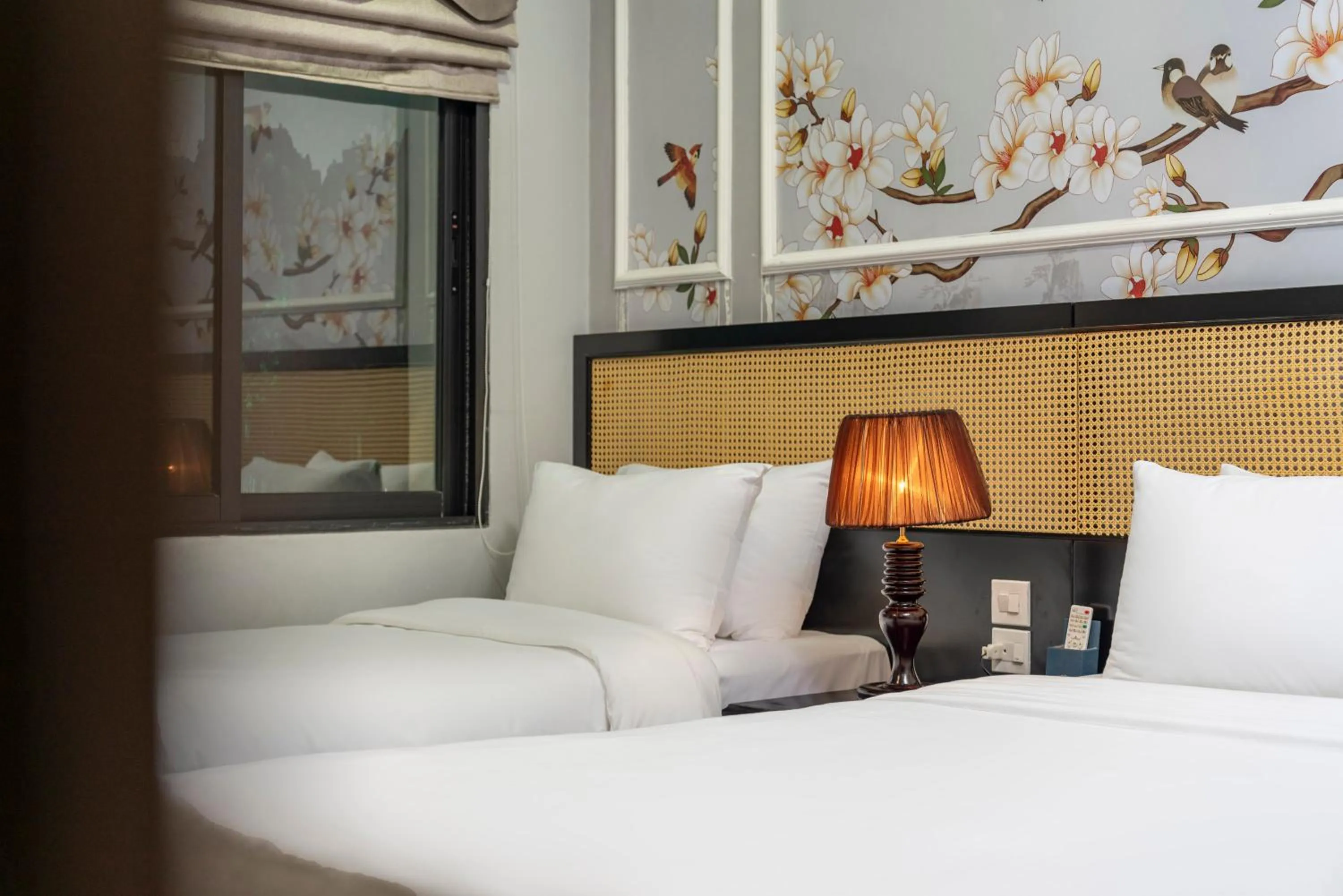 Bed in Amara Hanoi Hotel and Spa