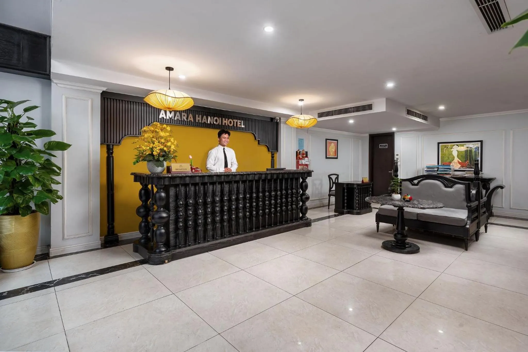 Lobby or reception in Amara Hanoi Hotel and Spa