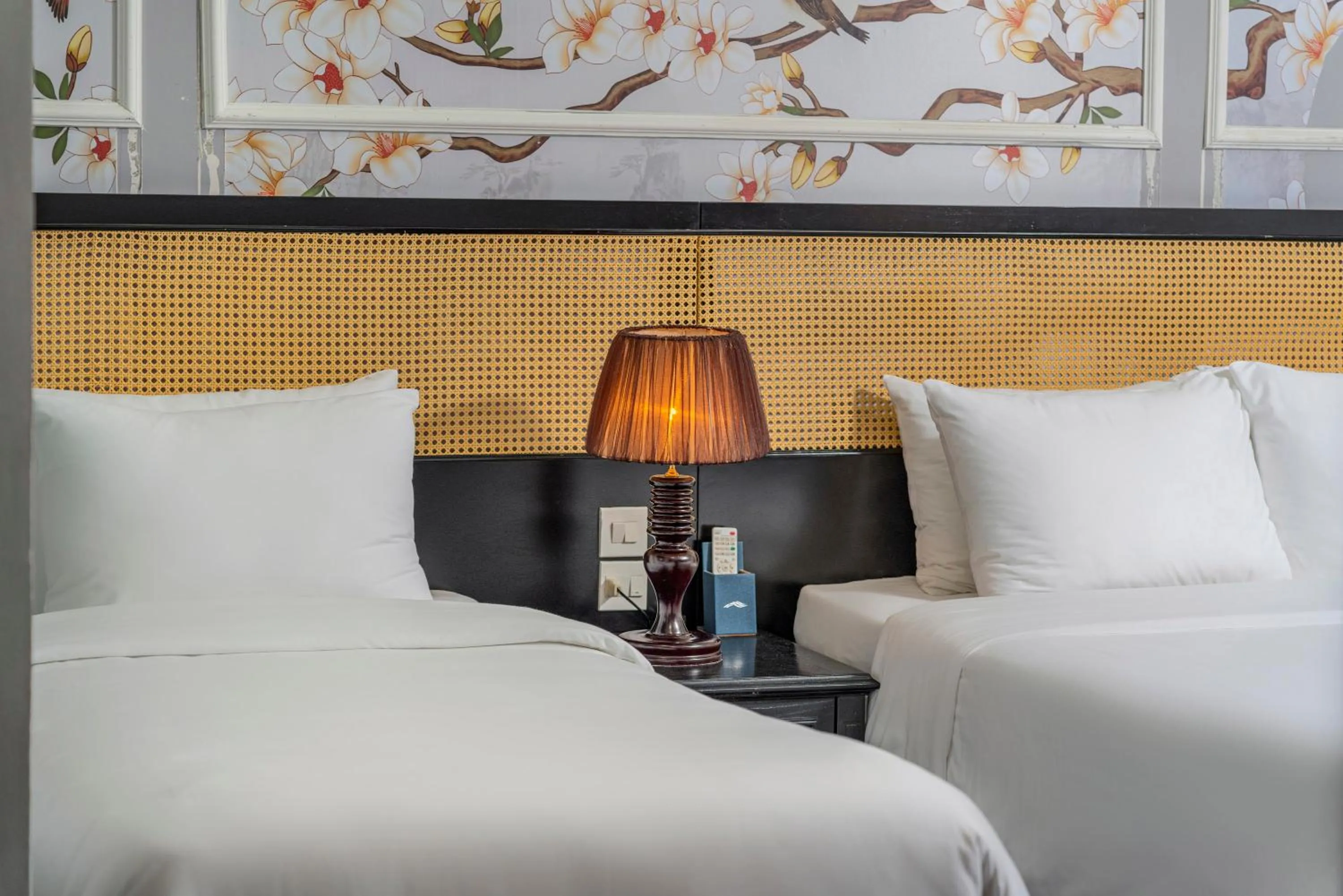 Bed in Amara Hanoi Hotel and Spa