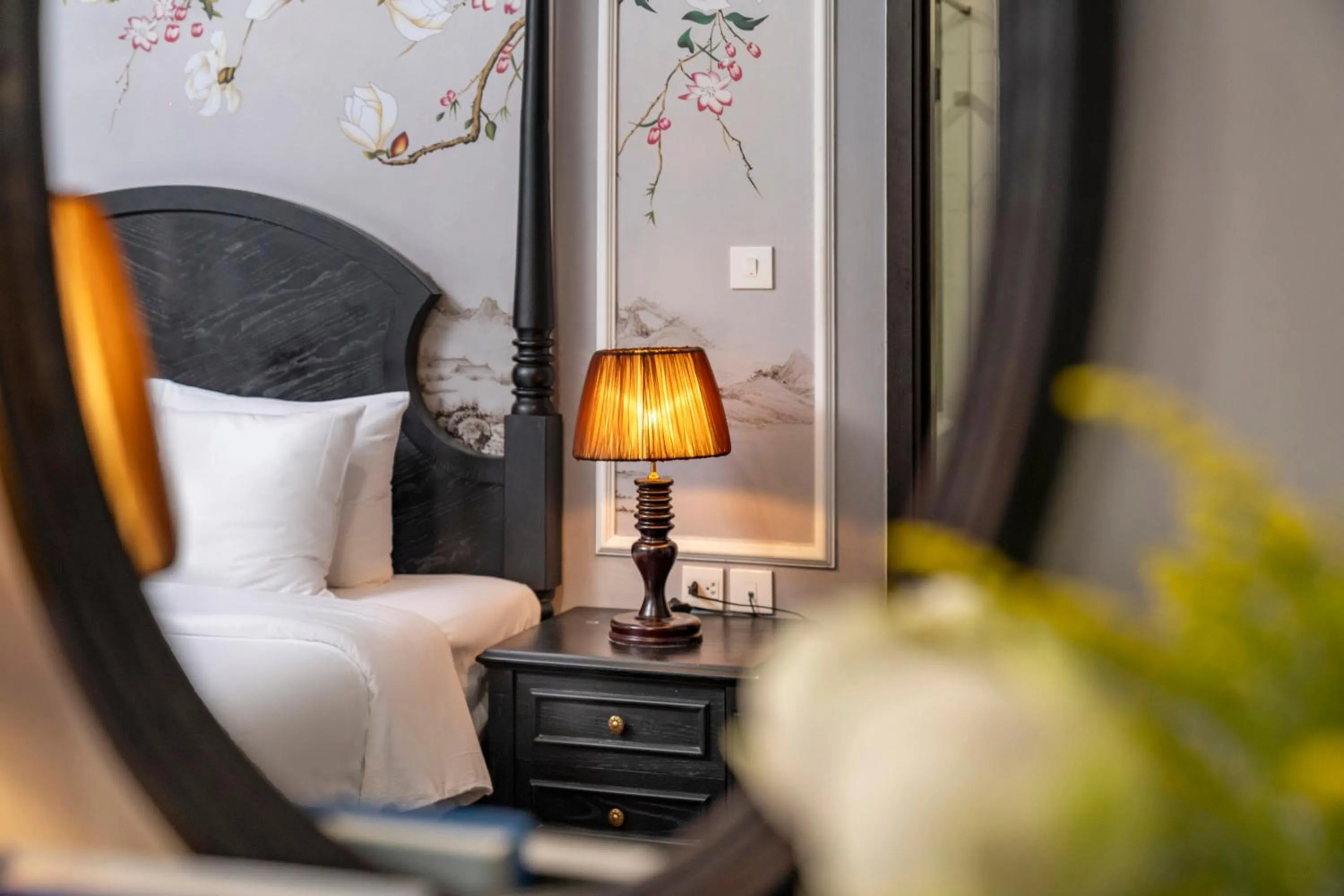 Bed in Amara Hanoi Hotel and Spa