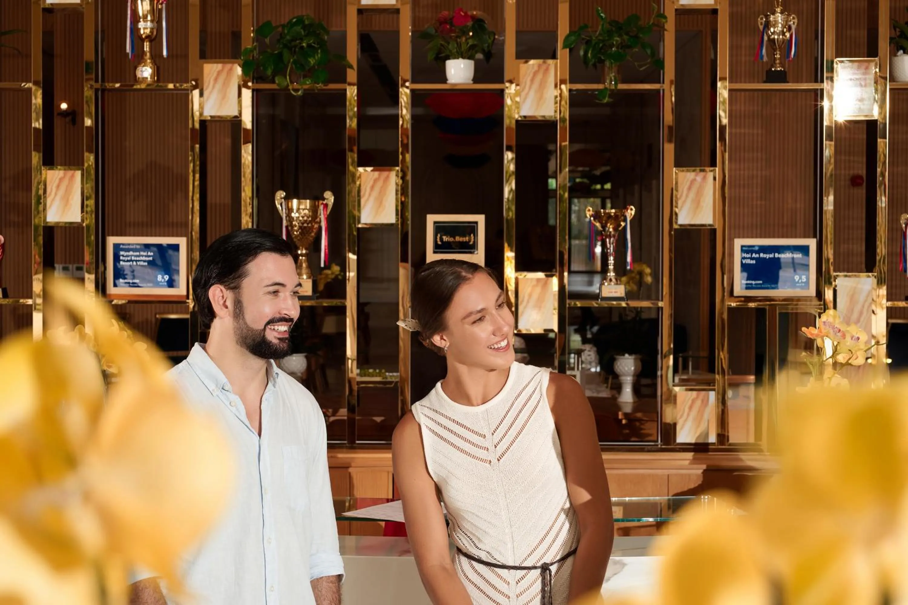 Lobby or reception in Hoi An Royal Beachfront Villas