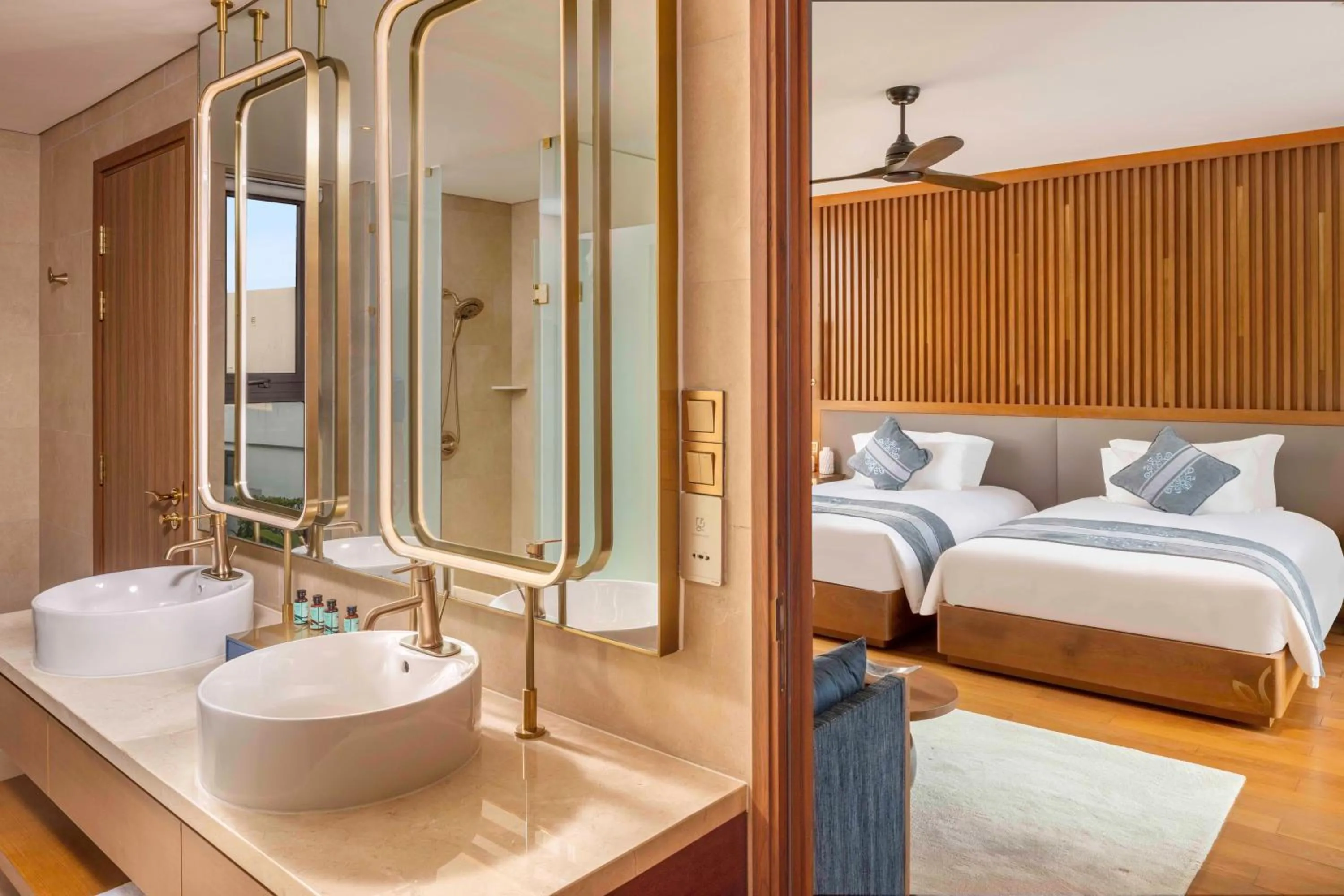 Photo of the whole room, Bed in Hoi An Royal Beachfront Villas